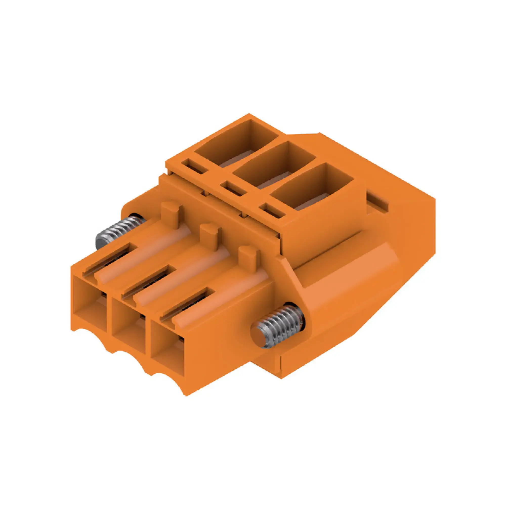 Weidmüller 1639020000 PCB connector (wire connection), 160 V, 12 A, Pitch in mm: 3.50, 1.5 mm², Number of poles: 3, Clamping yoke connection, Box (img_001)