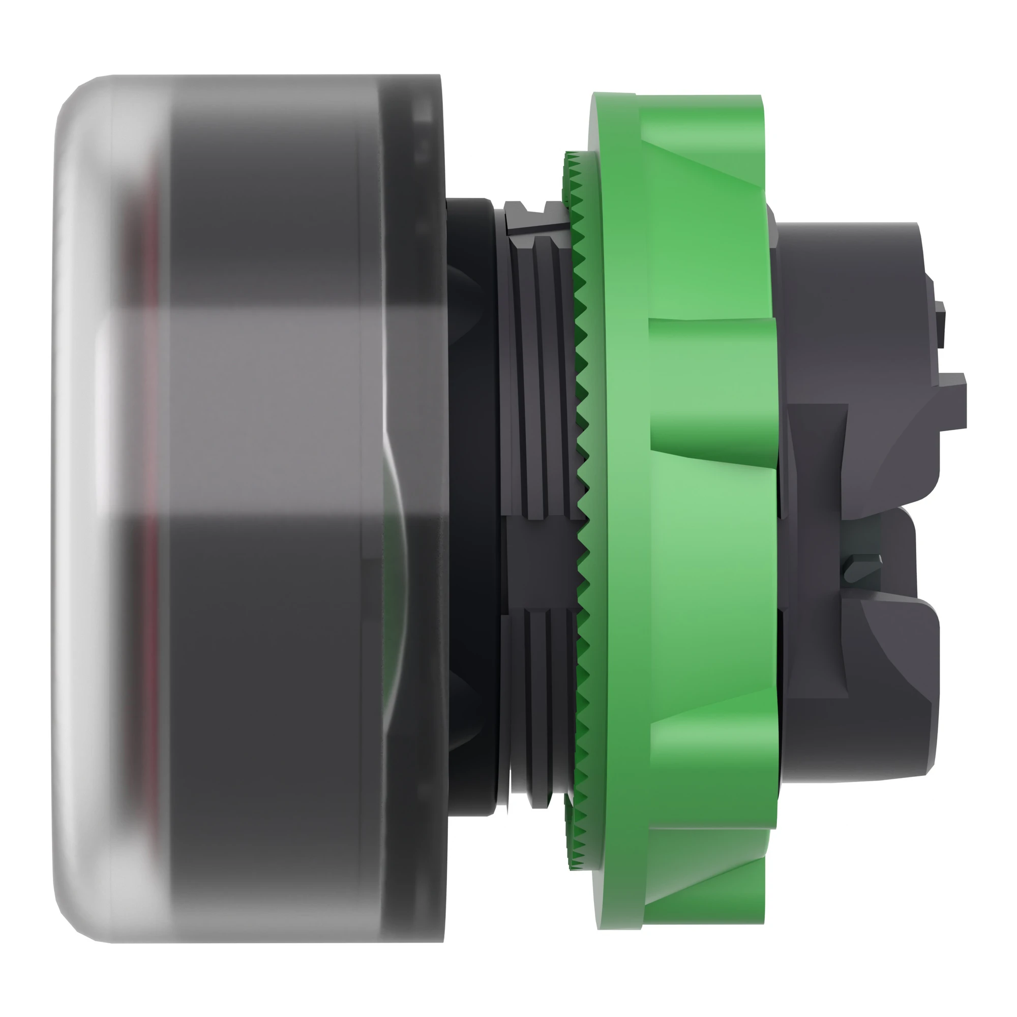 Schneider Electric ZB5AW543 Illuminated push-button, front element, Harmony XB5, plastic, 22mm, red, for universal LED, with protective cap (img_006)