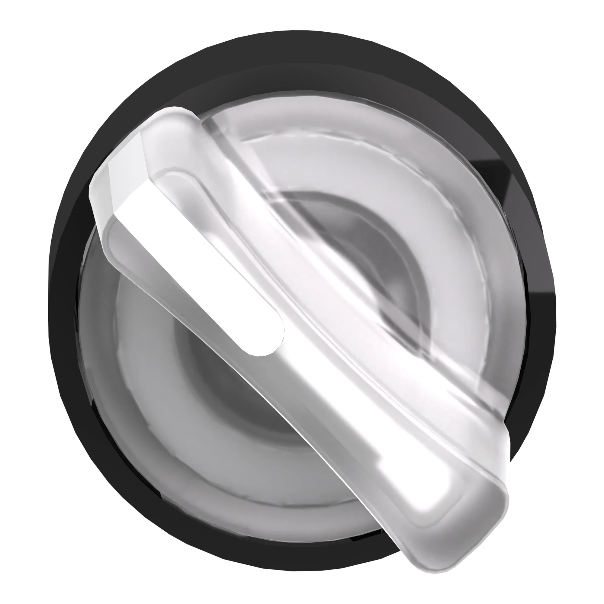 Schneider Electric ZB4BK12137 Illuminated Selector Switch, Front Element, Harmony XB4, Metal Black, 22mm, White, for Universal LED, 2 Positions, Latching (img_004) Schneider Electric ZB4BK12137 Illuminated Selector Switch, Front Element, Harmony XB4, Metal Black, 22mm, White, for Universal LED, 2 Positions, Latching (img_004)