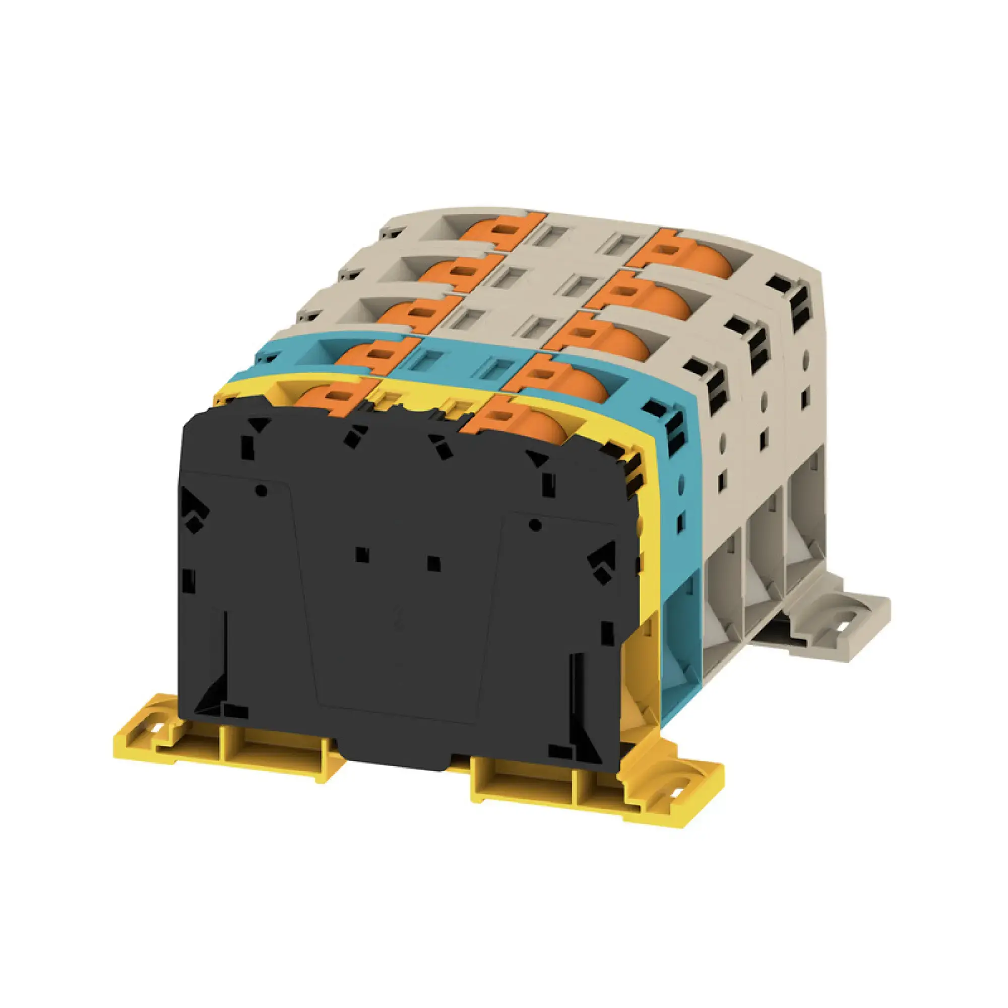 Weidmüller 2728800000 Feed-through terminal block, PUSH IN, dark beige, 150 mm², 309 A, 1000 V, Number of connections: 10 A2C 150/185 3FT-N-FE-DM (img_001) Weidmüller 2728800000 Feed-through terminal block, PUSH IN, dark beige, 150 mm², 309 A, 1000 V, Number of connections: 10 A2C 150/185 3FT-N-FE-DM (img_001)