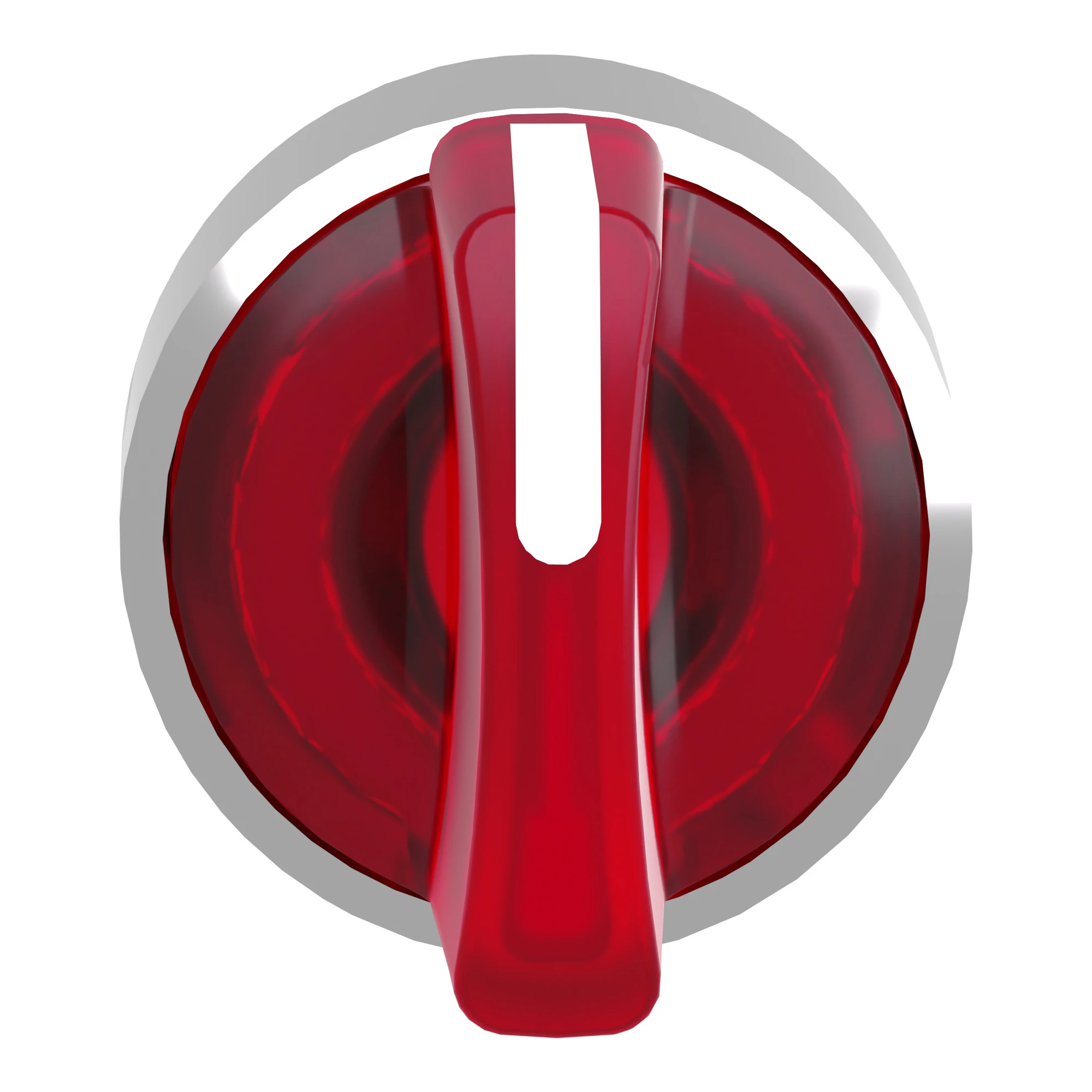 Schneider Electric ZB4BK1543 Selector Light Switch, Front Element, Harmony XB4, Metal, 22mm, Red, for Universal LED, 3 Positions, Center Retentive (img_003)