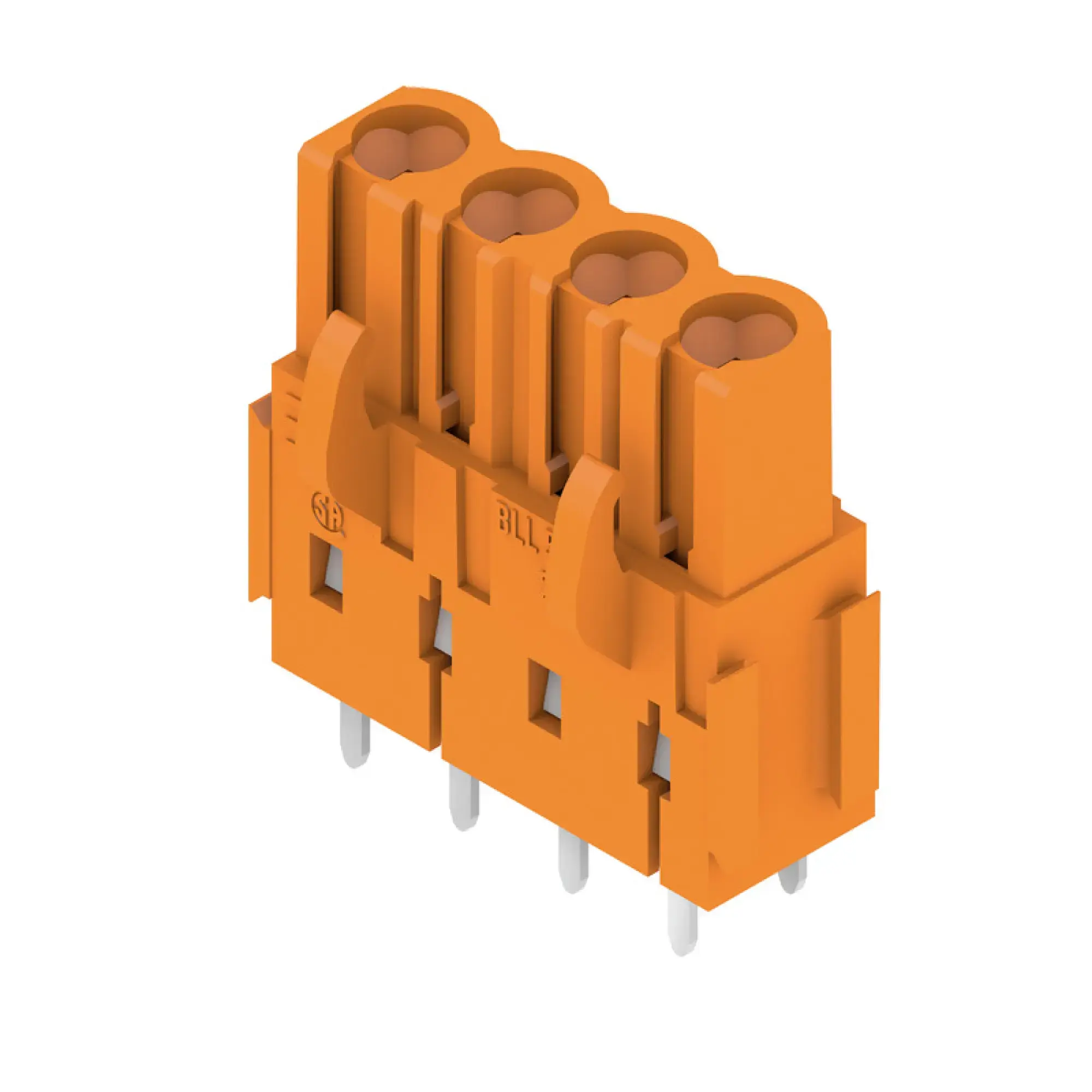 Weidmüller 1682750000 PCB connector (board connection), 320 V, 23 A, Pitch in mm: 5.08, Number of poles: 4, THT solder connection, Box (img_001) Weidmüller 1682750000 PCB connector (board connection), 320 V, 23 A, Pitch in mm: 5.08, Number of poles: 4, THT solder connection, Box (img_001)