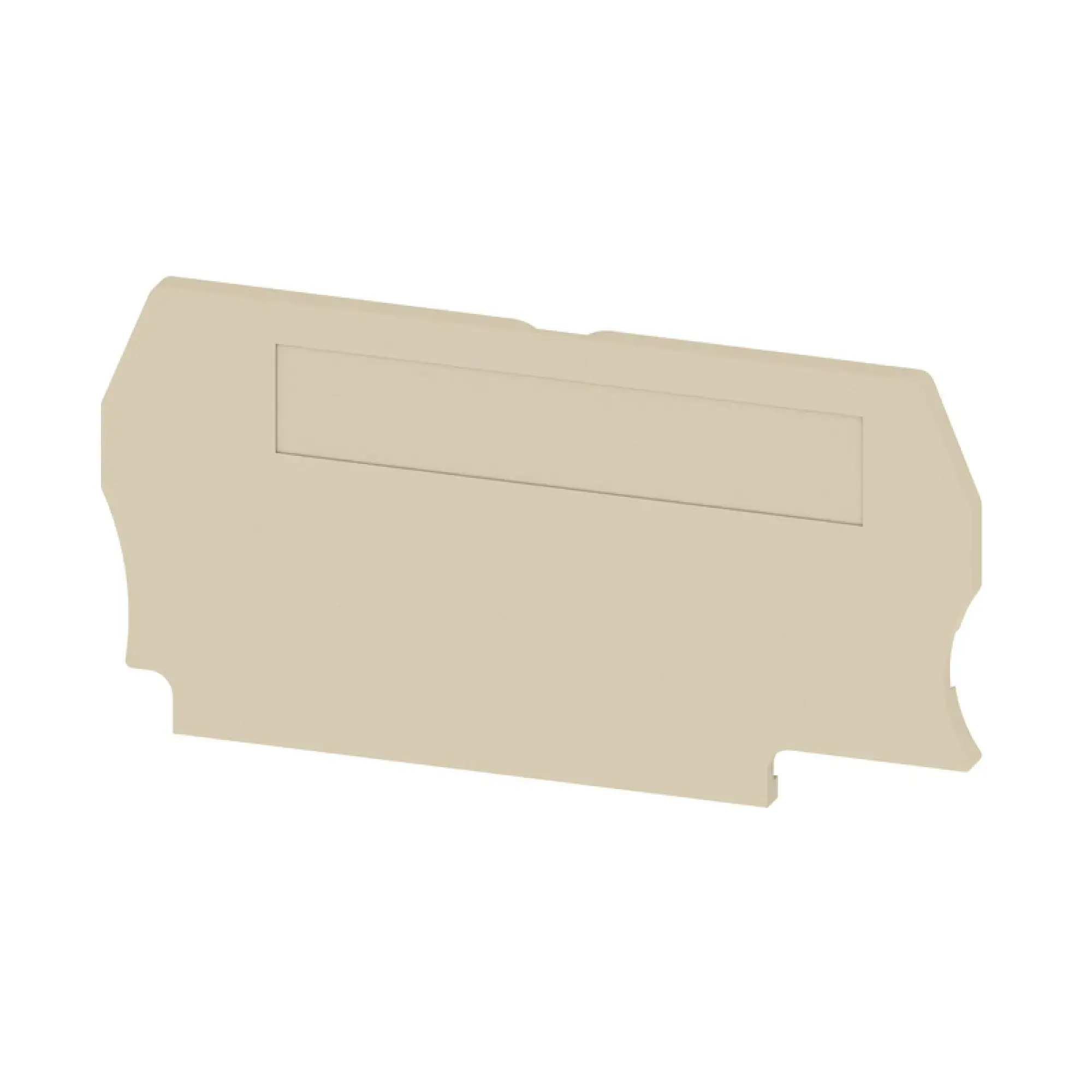 Weidmüller 1471670000 Partition plate (terminal), dark beige, Height: 59.5 mm, Width: 2 mm, V-0, Wemid (img_001)