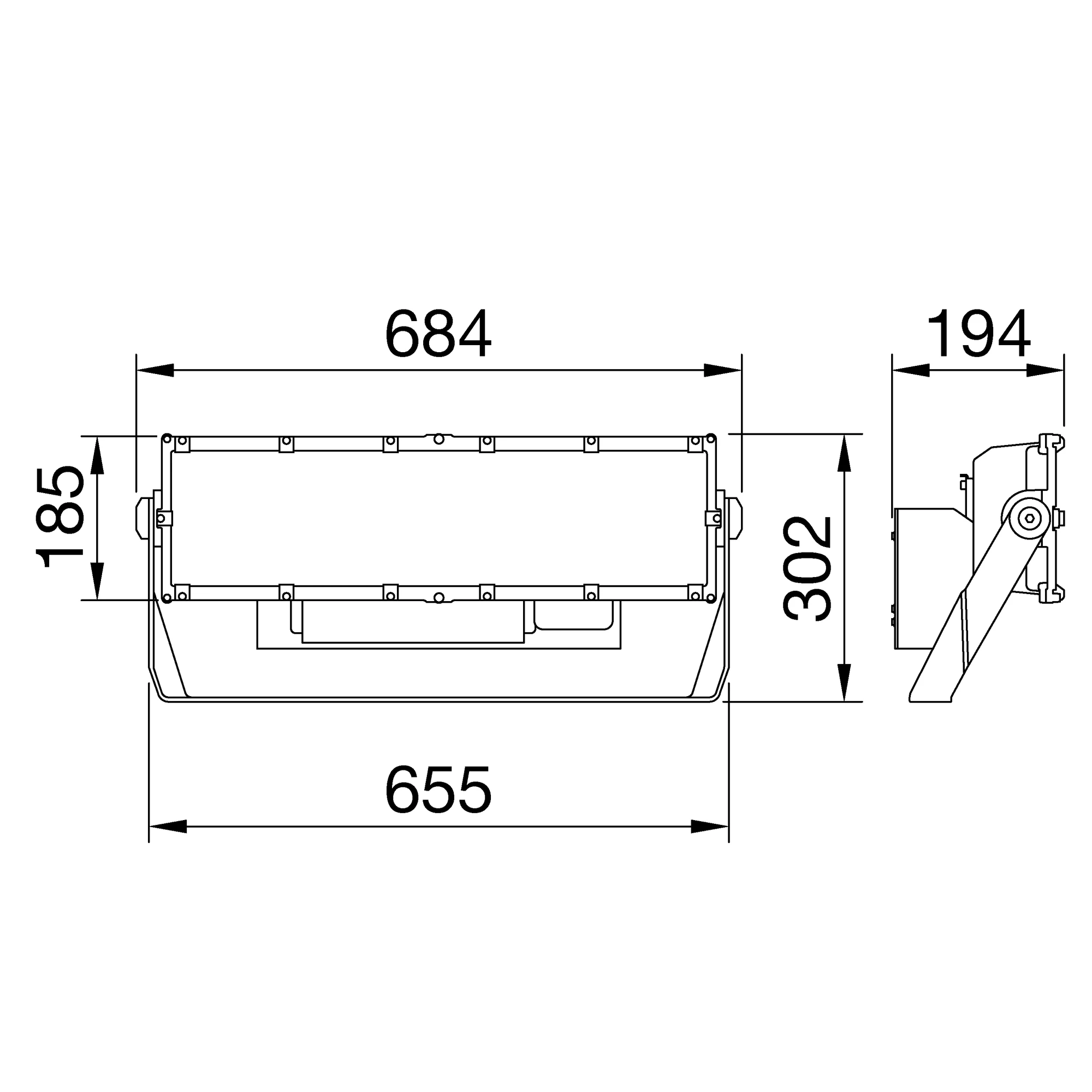 GEWISS GWP3131DA840 STADIUM PRO - 1 MODULE - DALI - ELLIPTICAL OPTIC 20°X80° - CRI 80 4000K - IP66 - CLASS I (img_002) GEWISS GWP3131DA840 STADIUM PRO - 1 MODULE - DALI - ELLIPTICAL OPTIC 20°X80° - CRI 80 4000K - IP66 - CLASS I (img_002)