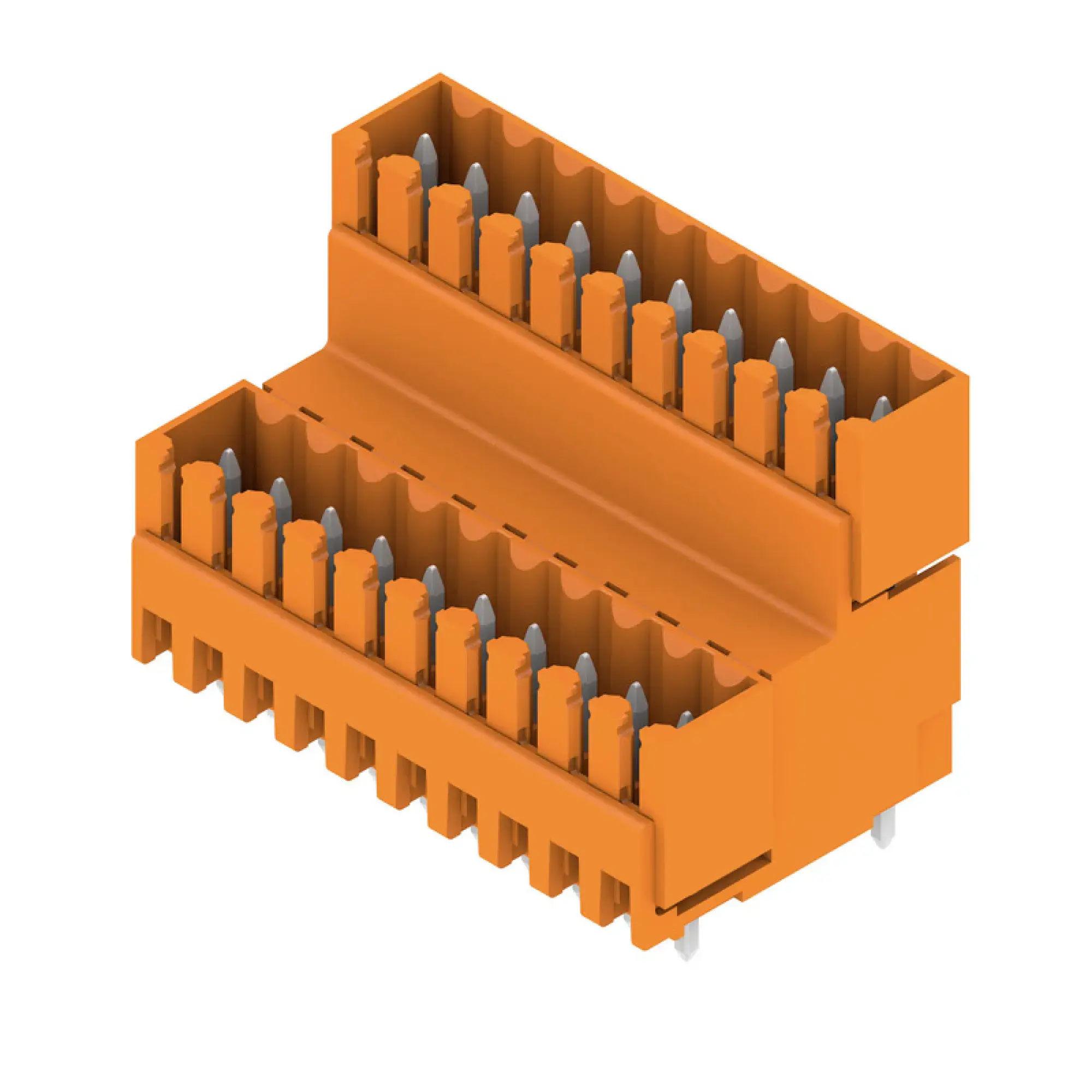 Weidmüller 1641150000 PCB connector (board connection), 160 V, 10.5 A, Pitch in mm: 3.50, Number of poles: 20, THT solder connection, Box (img_001)