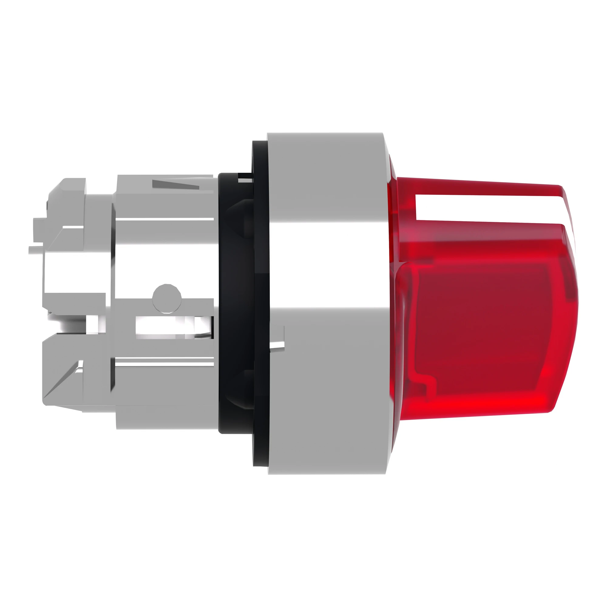 Schneider Electric ZB4BK1243 Illuminated selector switch, front element, Harmony XB4, metal, 22mm, red, for universal LED, 2 positions, maintained (img_003) Schneider Electric ZB4BK1243 Illuminated selector switch, front element, Harmony XB4, metal, 22mm, red, for universal LED, 2 positions, maintained (img_003)