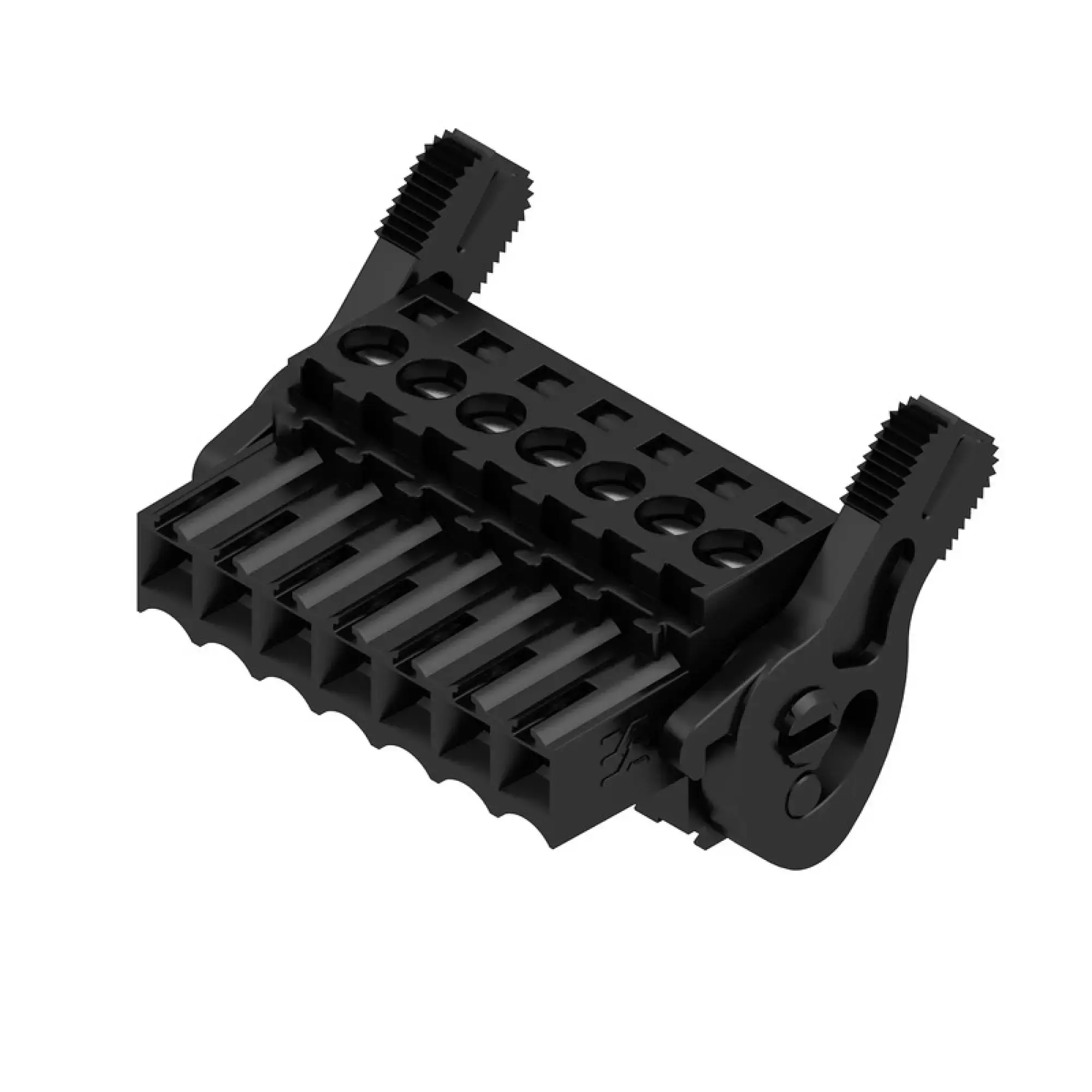 Weidmüller 2441510000 PCB connector (wire connection), 160 V, 17 A, Pitch in mm: 3.50, 1.5 mm², Number of poles: 7, Clamping yoke connection, Box (img_001)