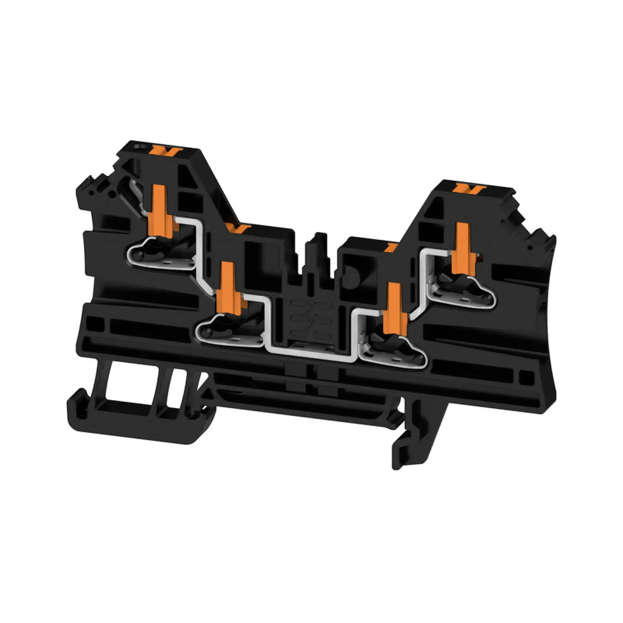 Weidmüller 2847530000 Feed-through terminal block, PUSH IN, black, 2.5 mm², 24 A, 800 V, Number of connections: 4 (img_001) Weidmüller 2847530000 Feed-through terminal block, PUSH IN, black, 2.5 mm², 24 A, 800 V, Number of connections: 4 (img_001)