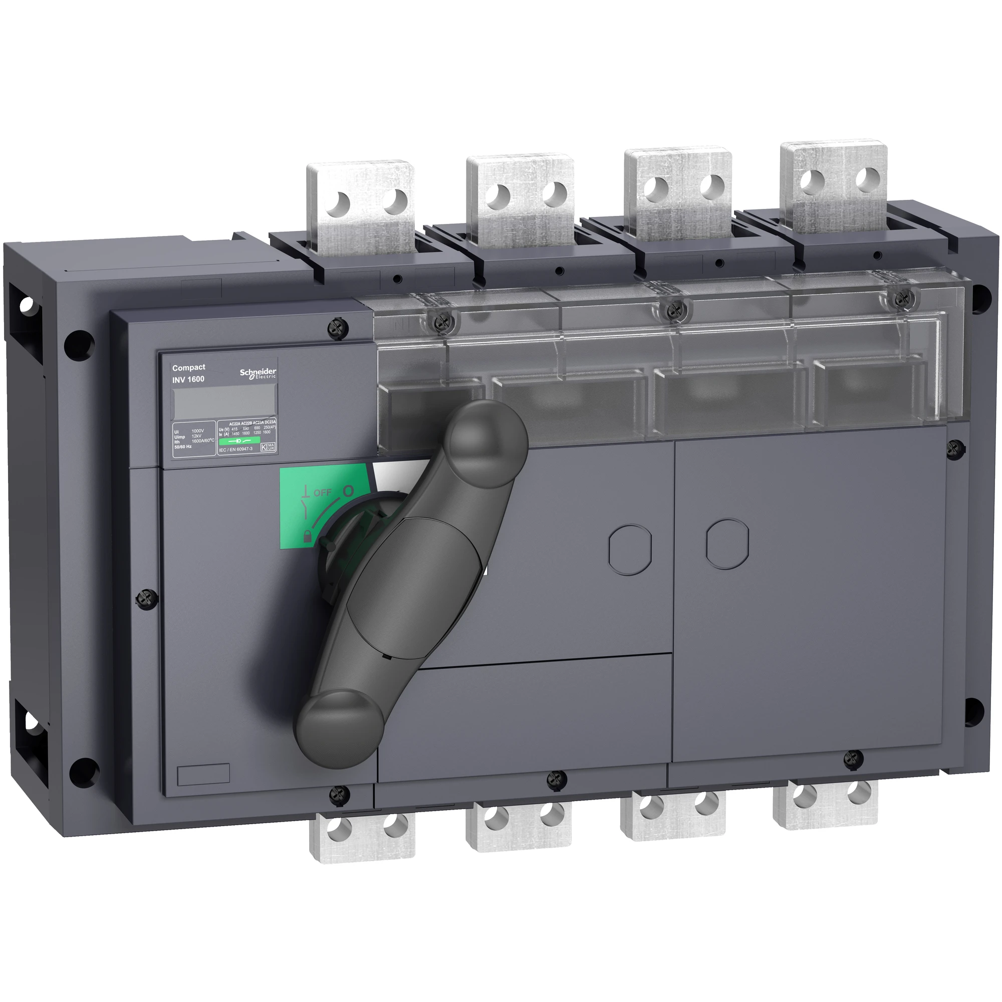 Schneider Electric 31359 Compact INS/INV load break switch with rotary handle, 800A, 4P, fixed mount, black (img_001) Schneider Electric 31359 Compact INS/INV load break switch with rotary handle, 800A, 4P, fixed mount, black (img_001)