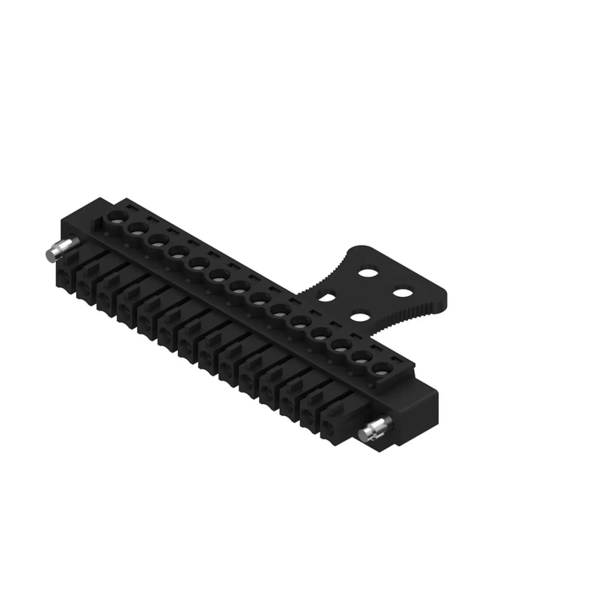 Weidmüller 1072230000 PCB connector (wire connection), 160 V, 17.5 A, Pitch in mm: 3.81, 1.5 mm², Number of poles: 14, Clamping yoke connection, Box (img_001)