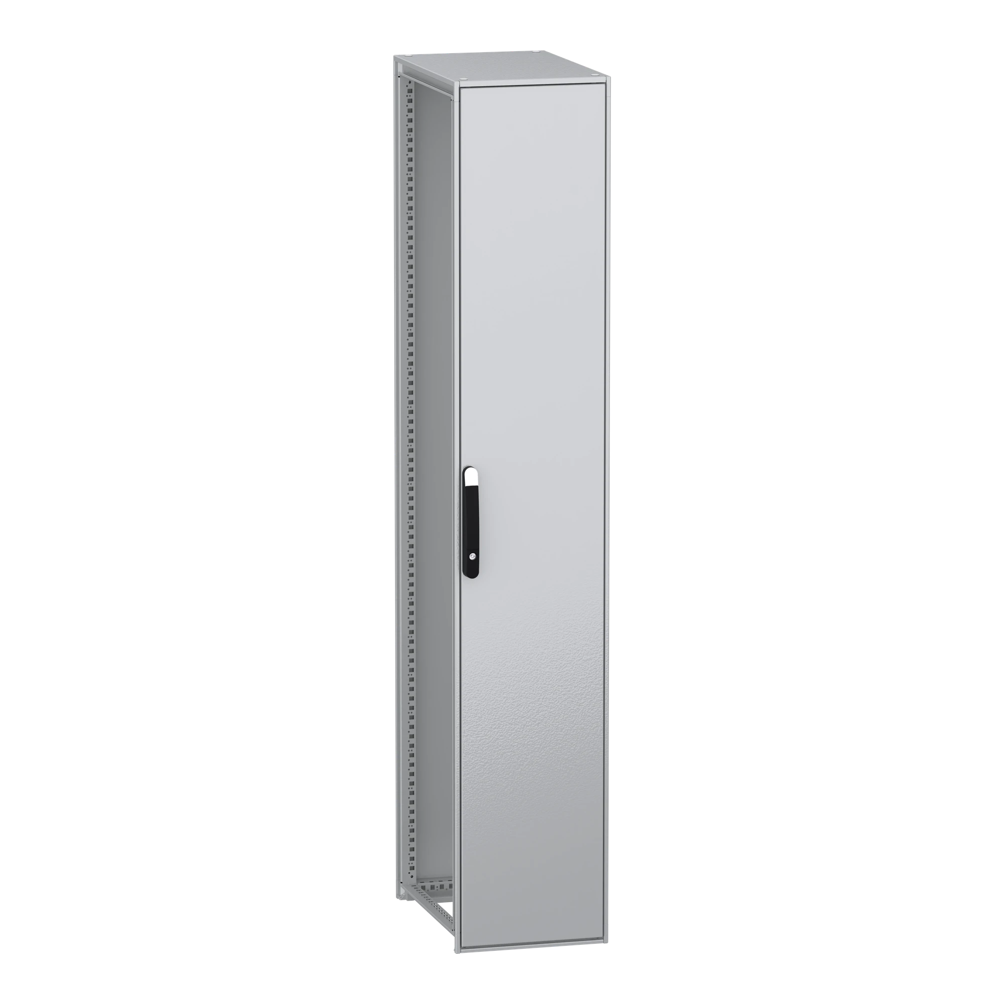 Schneider Electric NSYSFN22460 Floor-standing enclosure, electrical, PanelSeT SFN, made of decarbonized steel, without mounting plate, assembled, 2200x400x600mm, IP55 (img_001)