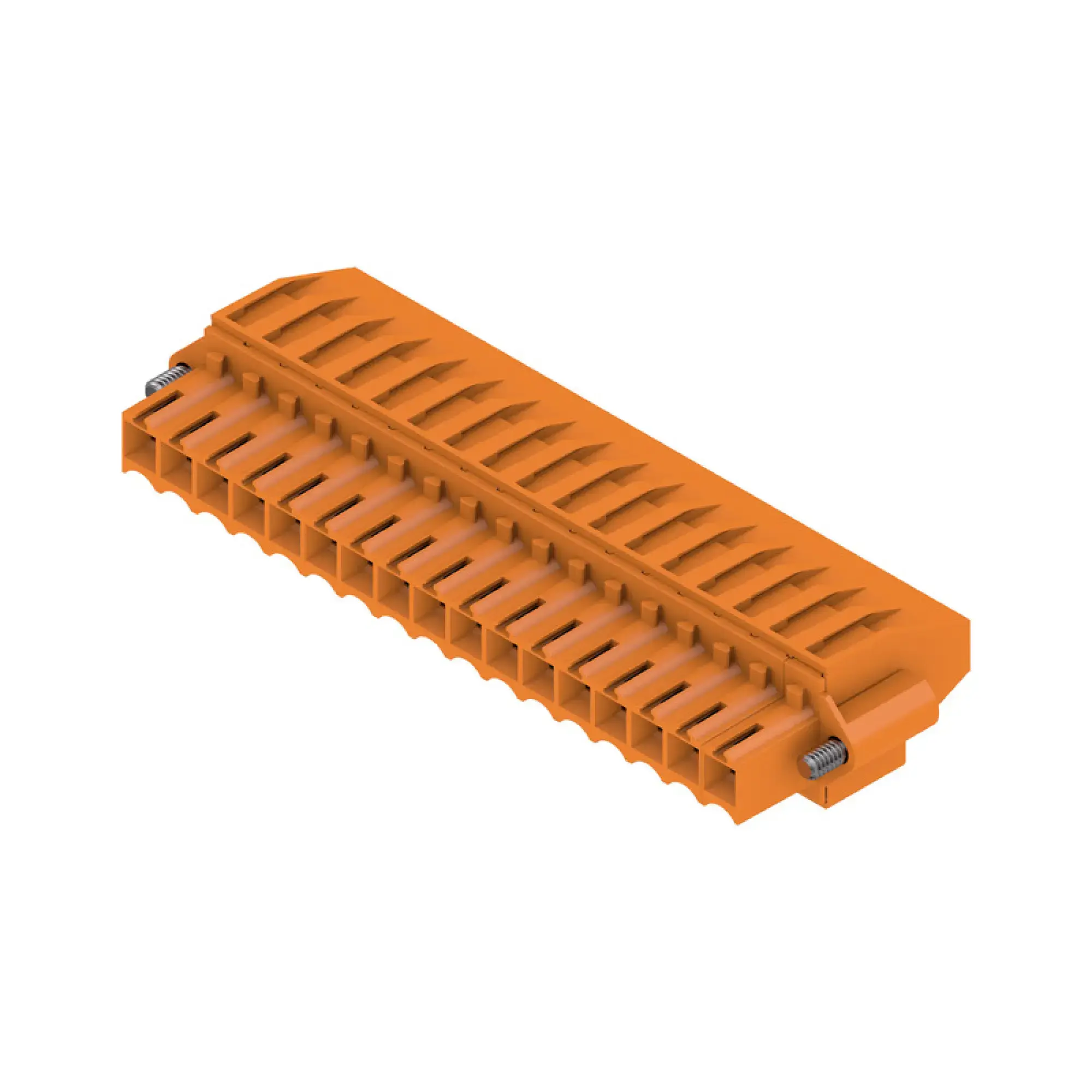 Weidmüller 1640080000 PCB connector (wire connection), 160 V, 12 A, Pitch in mm: 3.50, 1.5 mm², Number of poles: 17, Clamping yoke connection, Box (img_001)