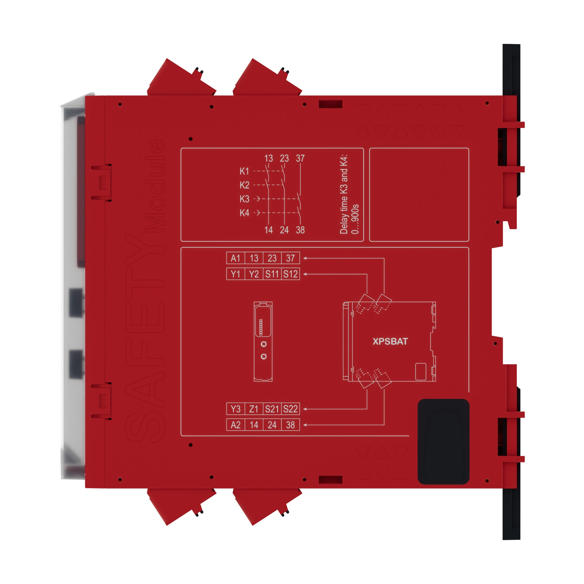 Schneider Electric XPSBAT12A1AC Safety Relay, Harmony XPSB, 2 Functions, 1 Circuit, PLe/Cat4/SIL3, 2S+1Sv 0.1-900s 1T, 24VAC/DC, Spring-type (img_005) Schneider Electric XPSBAT12A1AC Safety Relay, Harmony XPSB, 2 Functions, 1 Circuit, PLe/Cat4/SIL3, 2S+1Sv 0.1-900s 1T, 24VAC/DC, Spring-type (img_005)