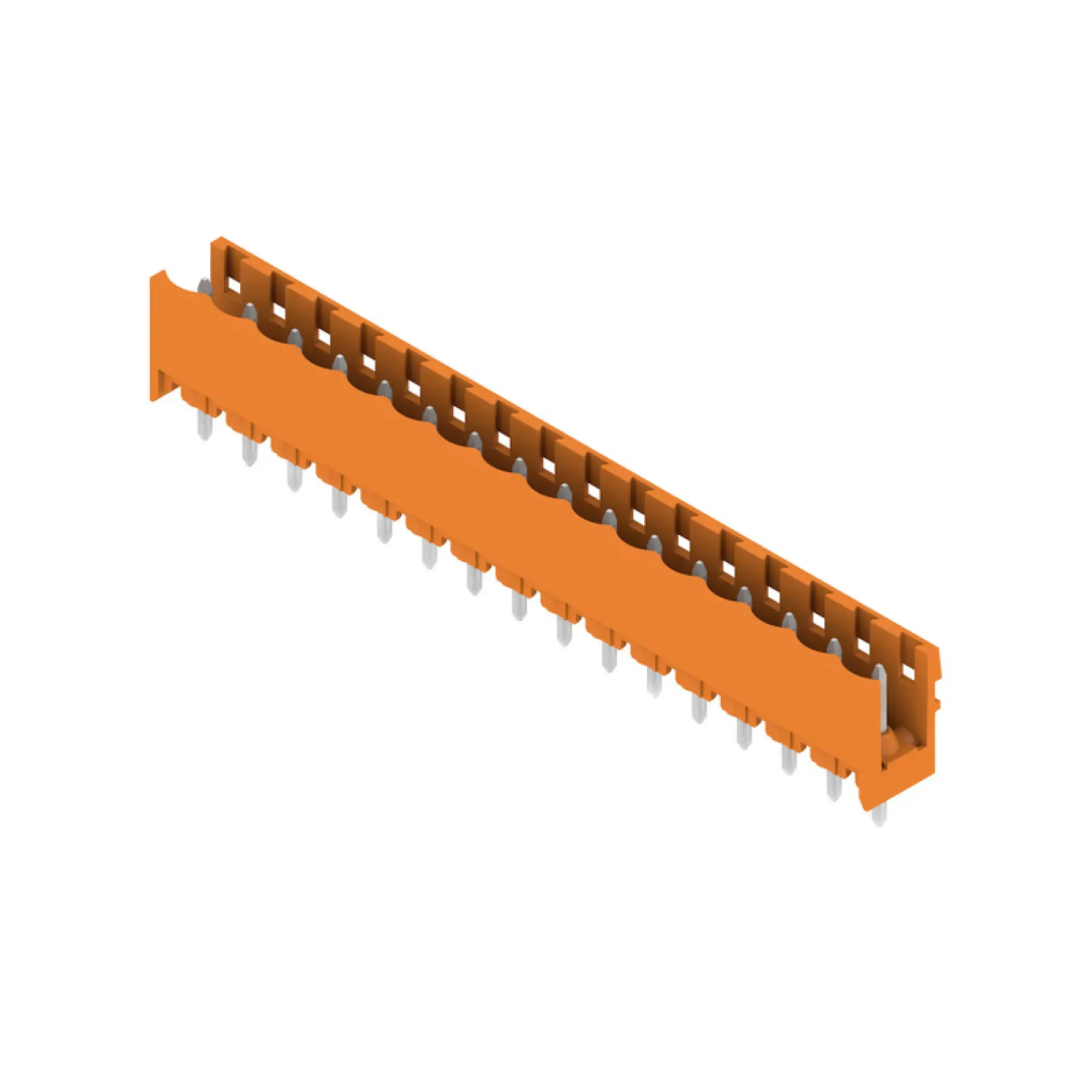 Weidmüller 2496340000 PCB connector (board connection), 320 V, 24 A, Pitch in mm: 5.08, Number of poles: 16, THT solder connection, Box (img_001) Weidmüller 2496340000 PCB connector (board connection), 320 V, 24 A, Pitch in mm: 5.08, Number of poles: 16, THT solder connection, Box (img_001)