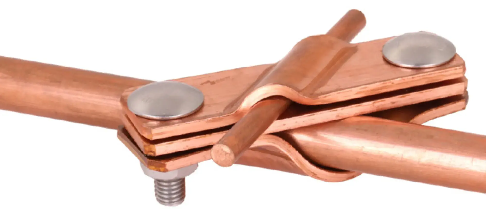 Dehn 620017 Connection bracket f. earth rods Cu D 20mm for Rd 7-10mm Fl -40mm (img_001)