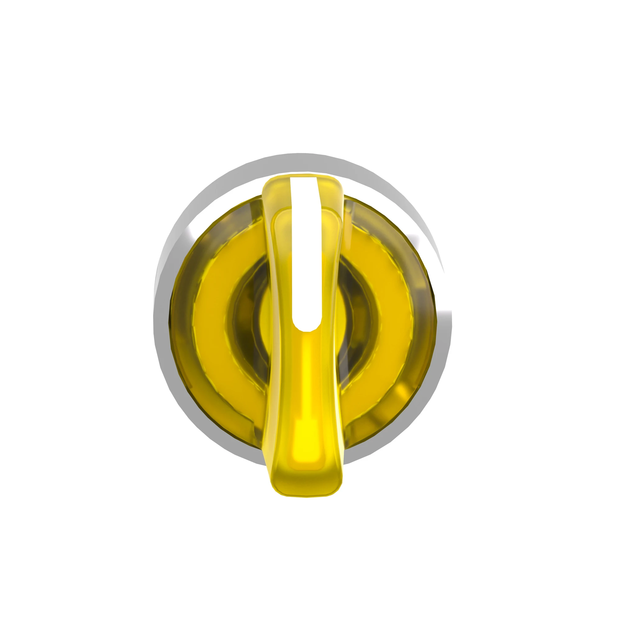 Schneider Electric ZB4BK1383 Illuminated selector switch, front element, Harmony XB4, metal, 22mm, yellow, for universal LED, 3 positions, latching (img_007)