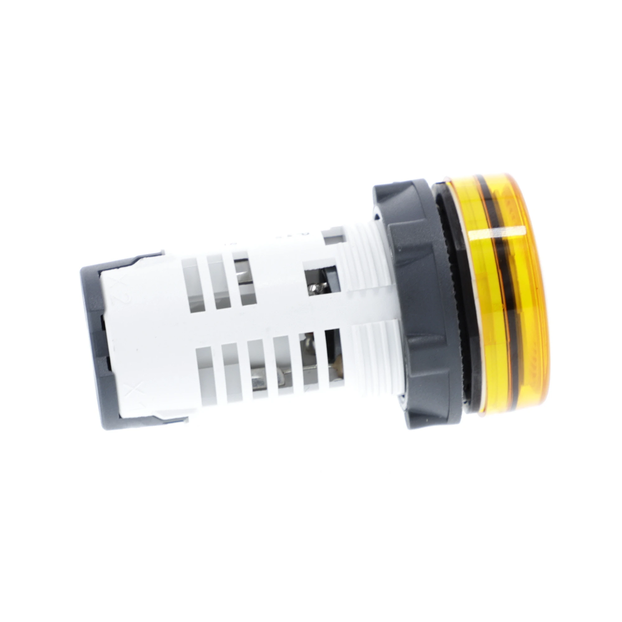 Schneider Electric XB7EV08GP Indicator Light, Harmony XB7, Monoblock, Plastic, Ø22mm, Orange, Integrated LED, 120V AC, Screw Terminal (img_003) Schneider Electric XB7EV08GP Indicator Light, Harmony XB7, Monoblock, Plastic, Ø22mm, Orange, Integrated LED, 120V AC, Screw Terminal (img_003)