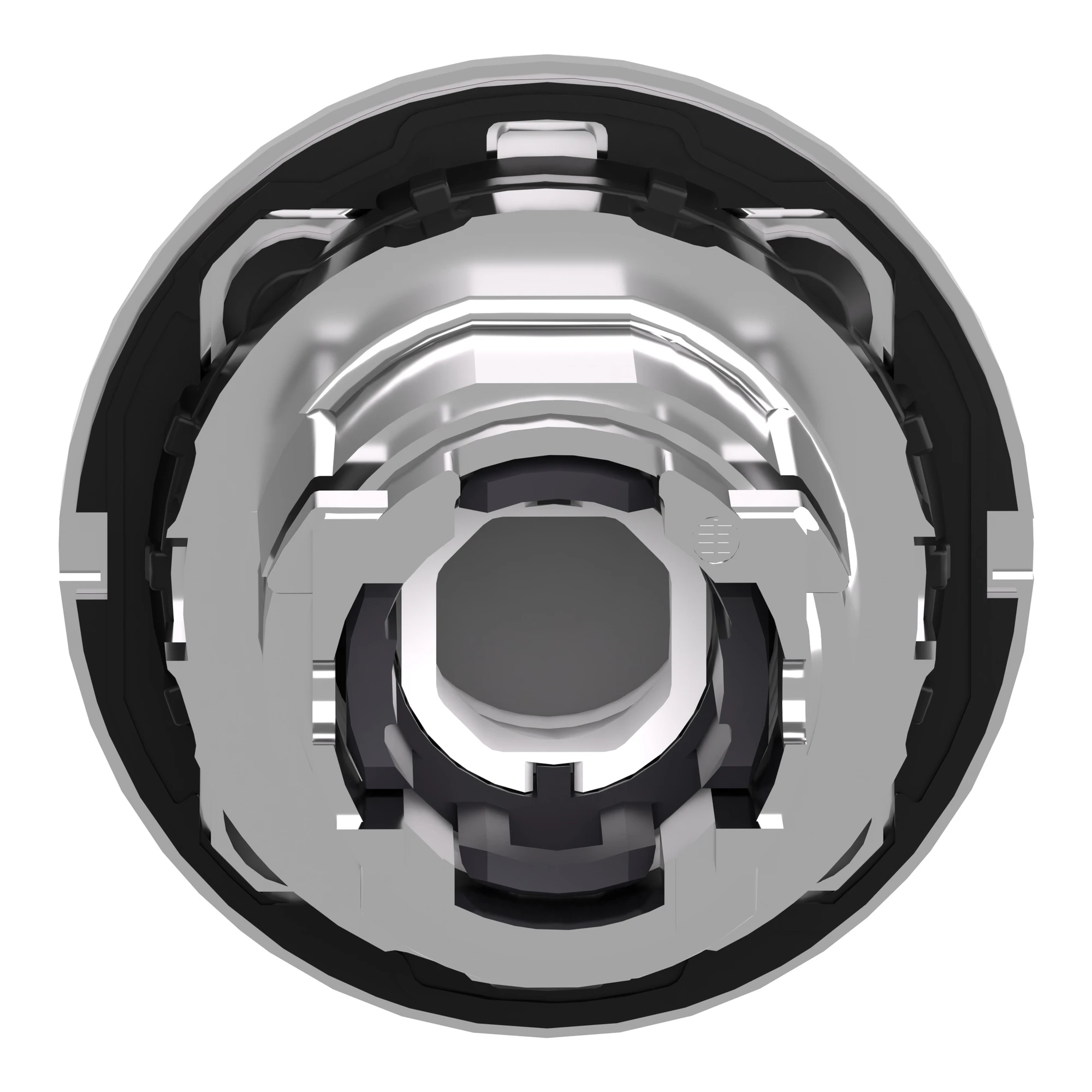 Schneider Electric ZB4FW963 Illuminated Pushbutton, Front Element, Harmony XB4F, Metal, Blue, 30mm, for Universal LED, Illuminated Ring (img_003) Schneider Electric ZB4FW963 Illuminated Pushbutton, Front Element, Harmony XB4F, Metal, Blue, 30mm, for Universal LED, Illuminated Ring (img_003)