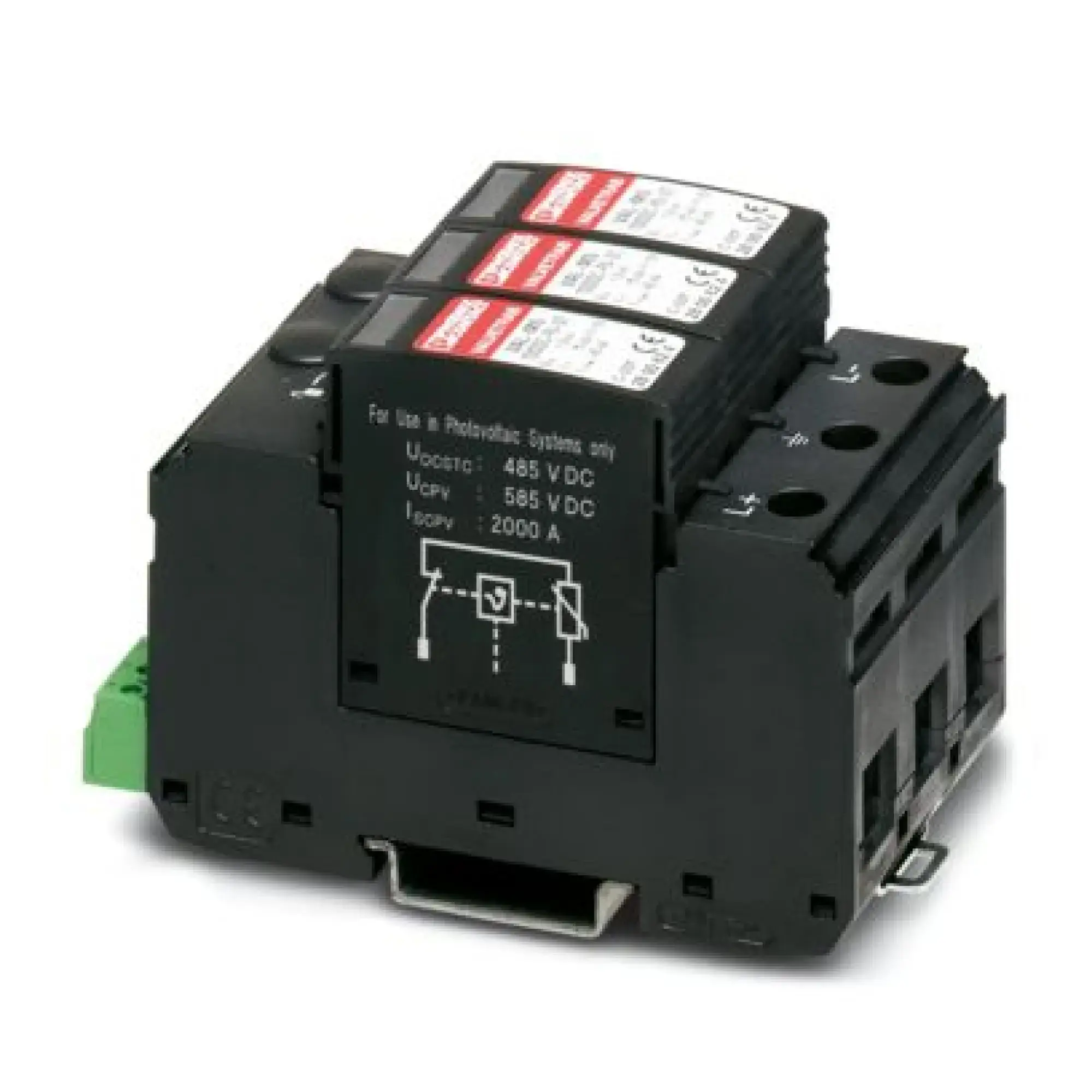 Phoenix Contact 2800627 Type 2 surge arrester VAL-MS 1000DC-PV/2+V-FM (img_001)