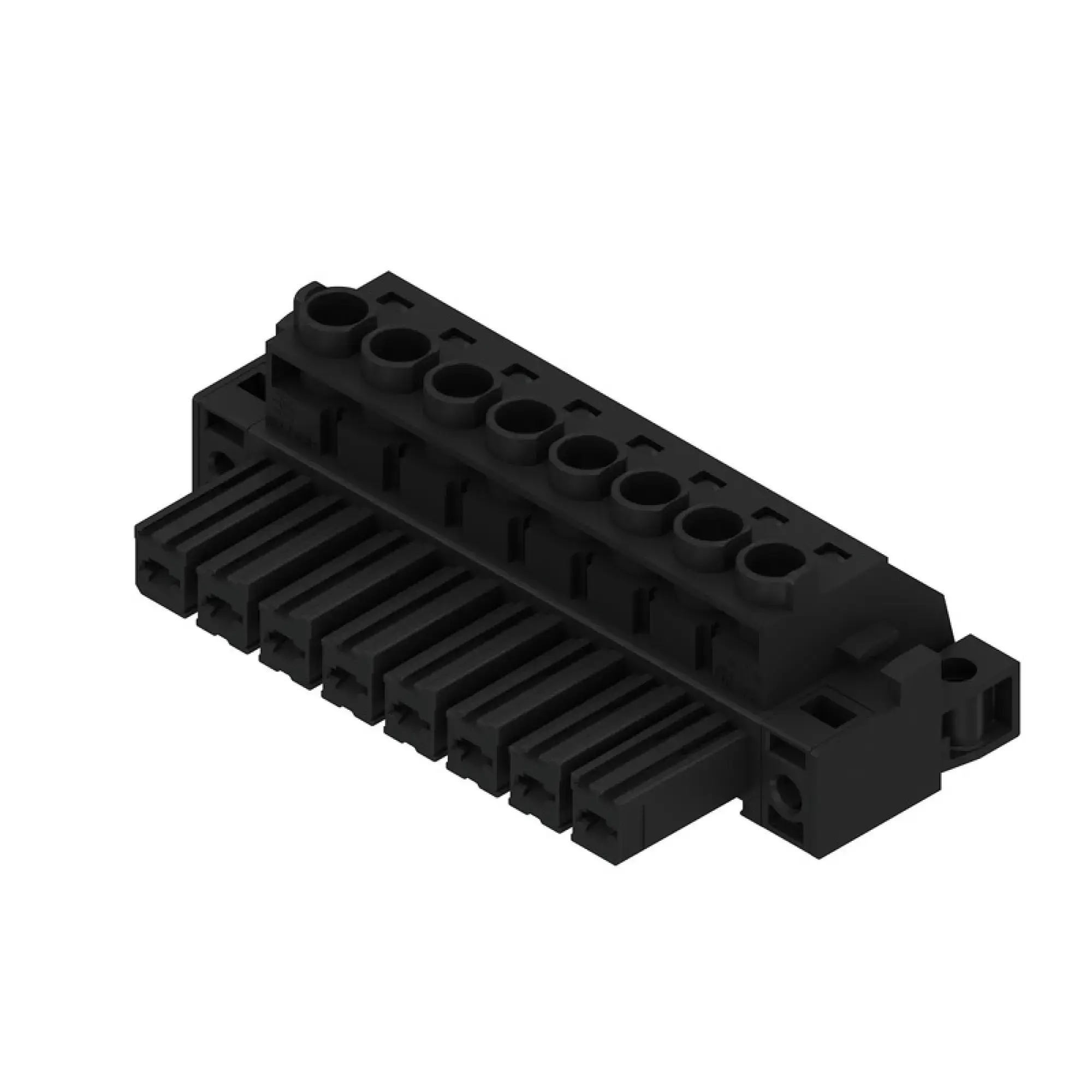 Weidmüller 1929800000 PCB connector (wire connection), 1000 V, 57 A, Pitch in mm: 7.62, 10 mm², Number of poles: 8, Clamping yoke connection, Box (img_001) Weidmüller 1929800000 PCB connector (wire connection), 1000 V, 57 A, Pitch in mm: 7.62, 10 mm², Number of poles: 8, Clamping yoke connection, Box (img_001)