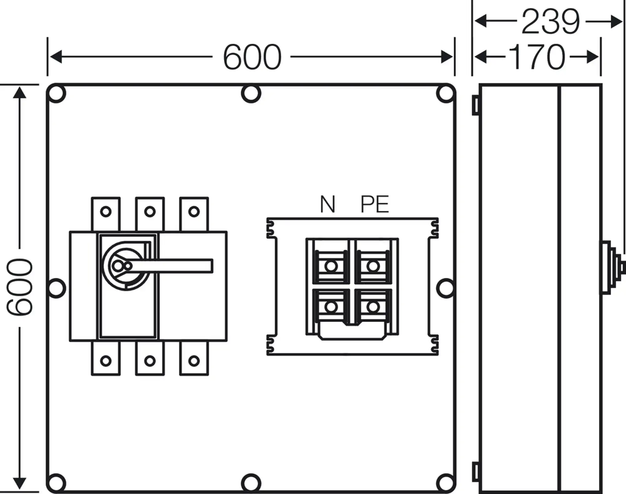 Hensel 2000799 Mi-Lasttrennschaltergehäuse 630A 3polig + PE + N Mi 7865 (img_003) Hensel 2000799 Mi-Lasttrennschaltergehäuse 630A 3polig + PE + N Mi 7865 (img_003)
