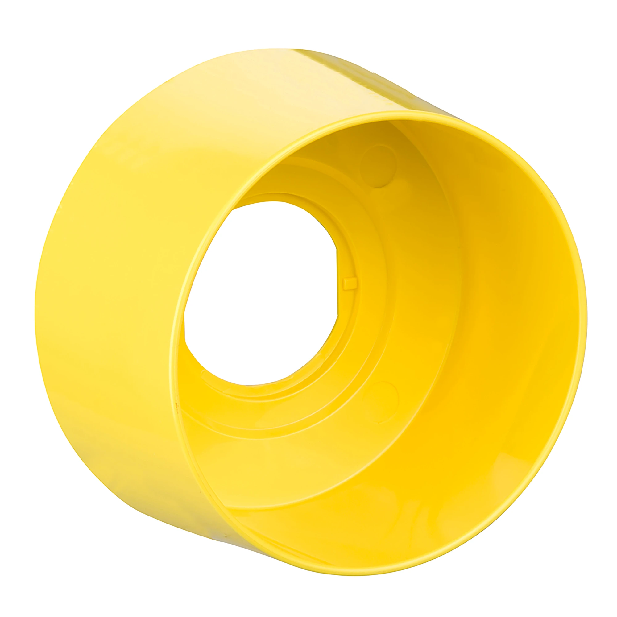 Schneider Electric ZB4BZ2105 Protective collar, Harmony XB4 and XB5, yellow, round, for emergency stop switch (img_001)