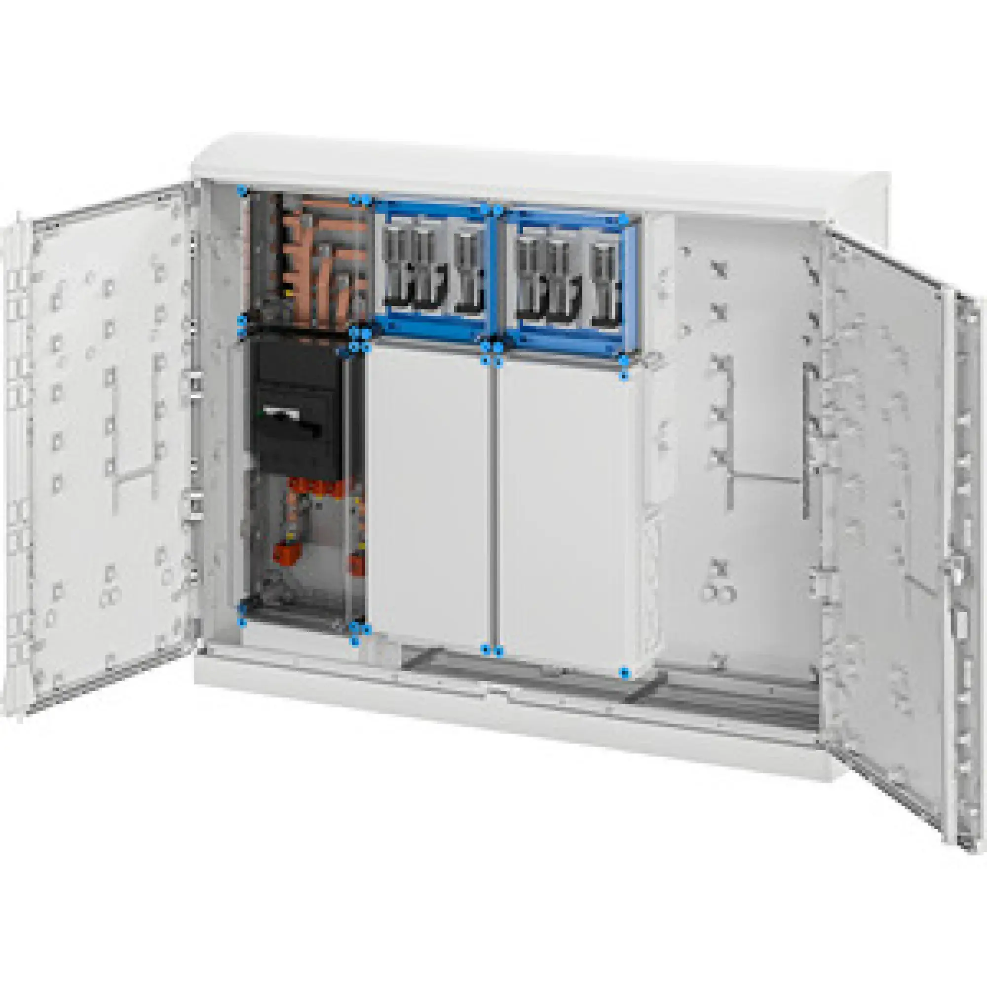 Hensel 65000223 Ladeverteiler für bis zu 6 Doppelladepunkte à 22kW Mi EV 44kW 6010 (img_002) Hensel 65000223 Ladeverteiler für bis zu 6 Doppelladepunkte à 22kW Mi EV 44kW 6010 (img_002)