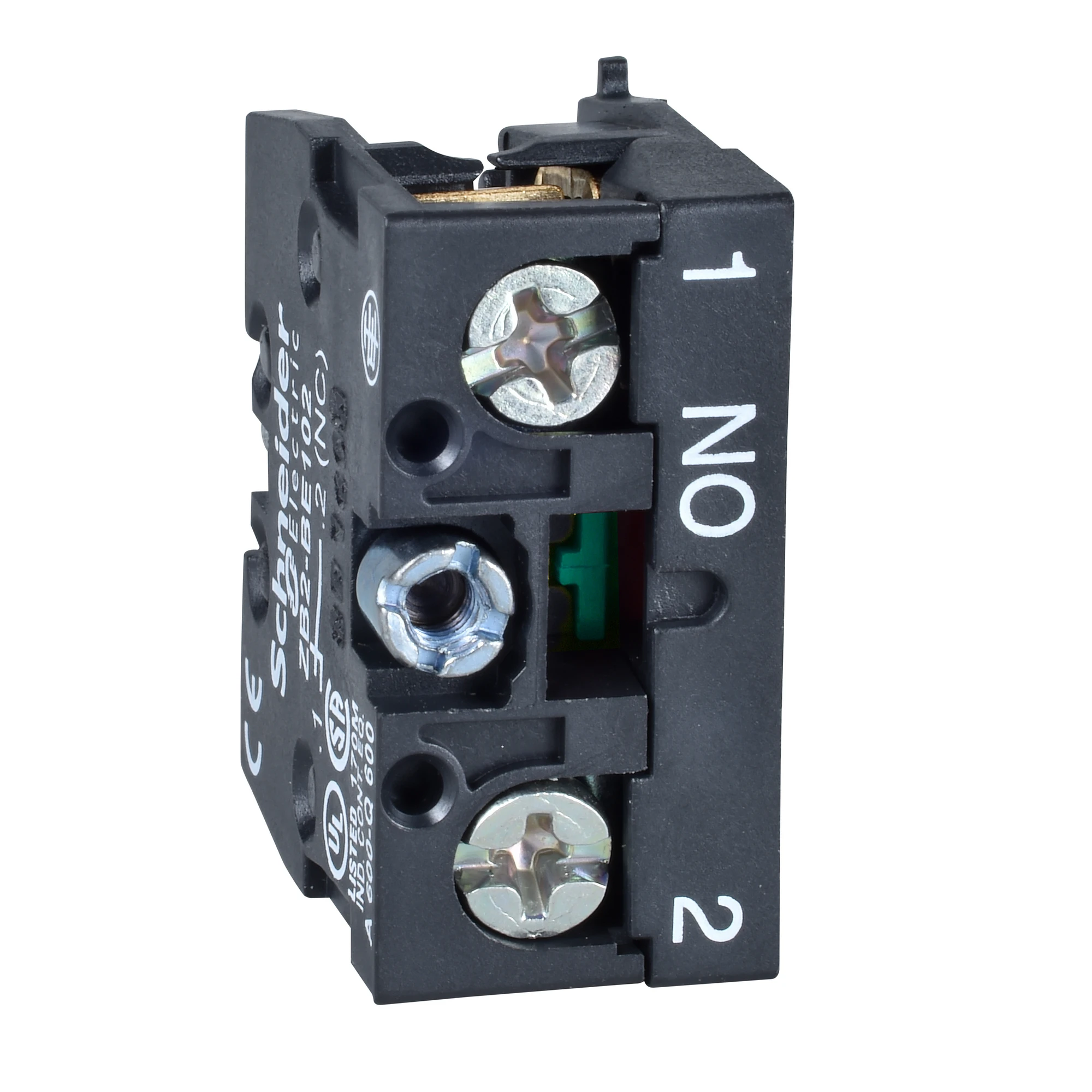 Schneider Electric ZB2BE201 Auxiliary switch ZB2, non-latching, 1NO, without snap-action/graduated switching, front mounting (img_001) Schneider Electric ZB2BE201 Auxiliary switch ZB2, non-latching, 1NO, without snap-action/graduated switching, front mounting (img_001)