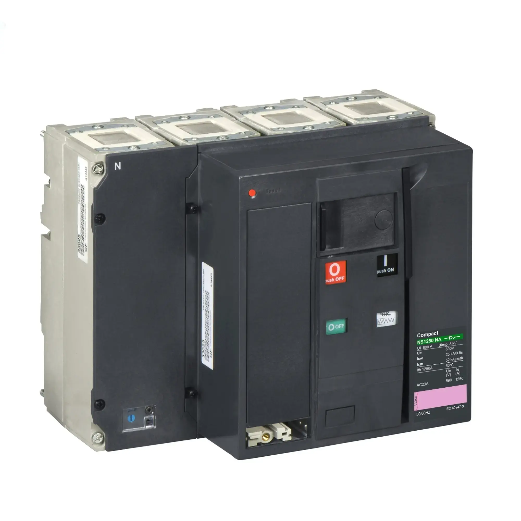 Schneider Electric LV453421 Load Break Switch ComPact NSX630b NA DC PV Base Switch 630A, 4P (img_002)