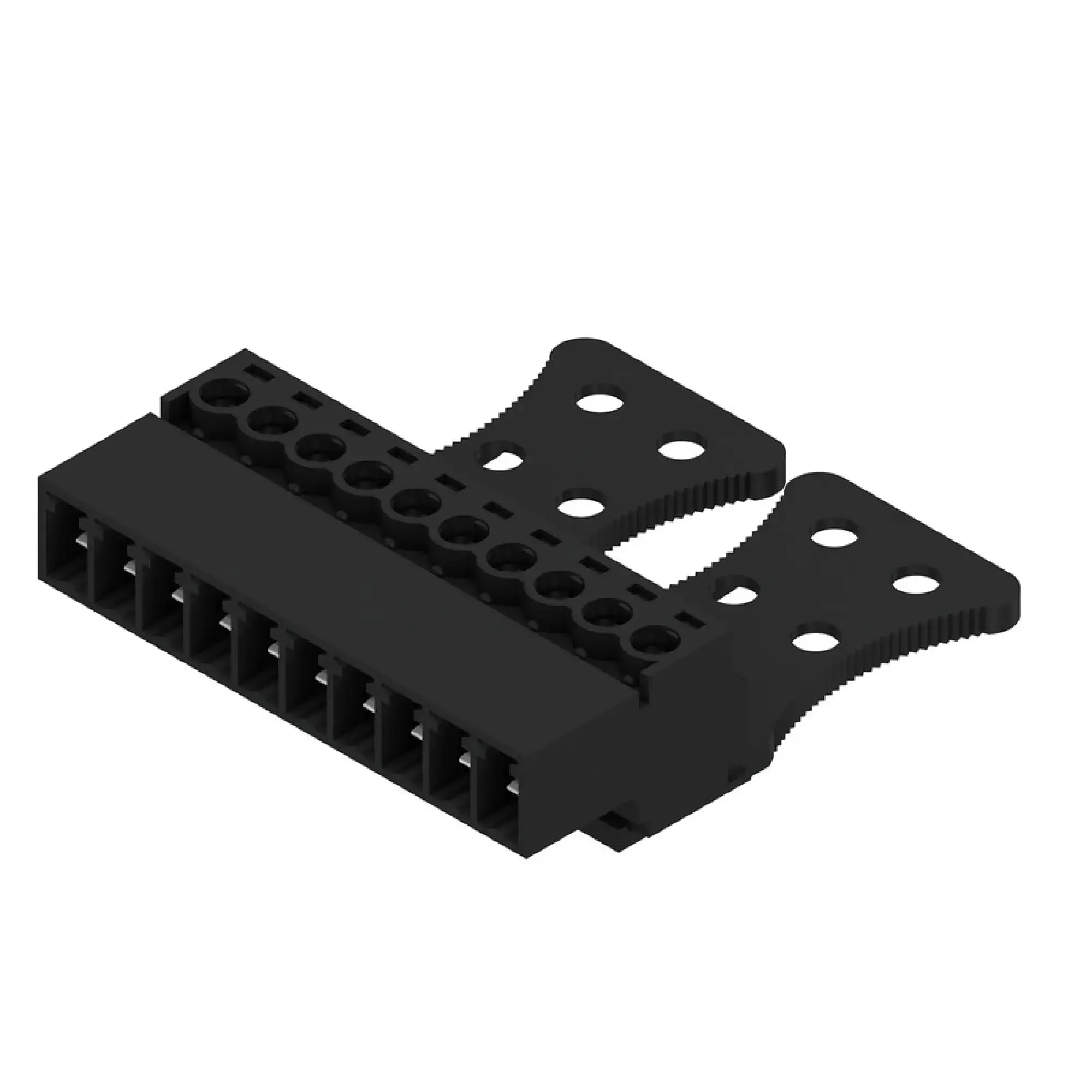 Weidmüller 1071760000 PCB connector (wire connection), 160 V, 17.5 A, Pitch in mm: 3.81, 1.5 mm², Number of poles: 10, Clamping yoke connection, Box (img_001)