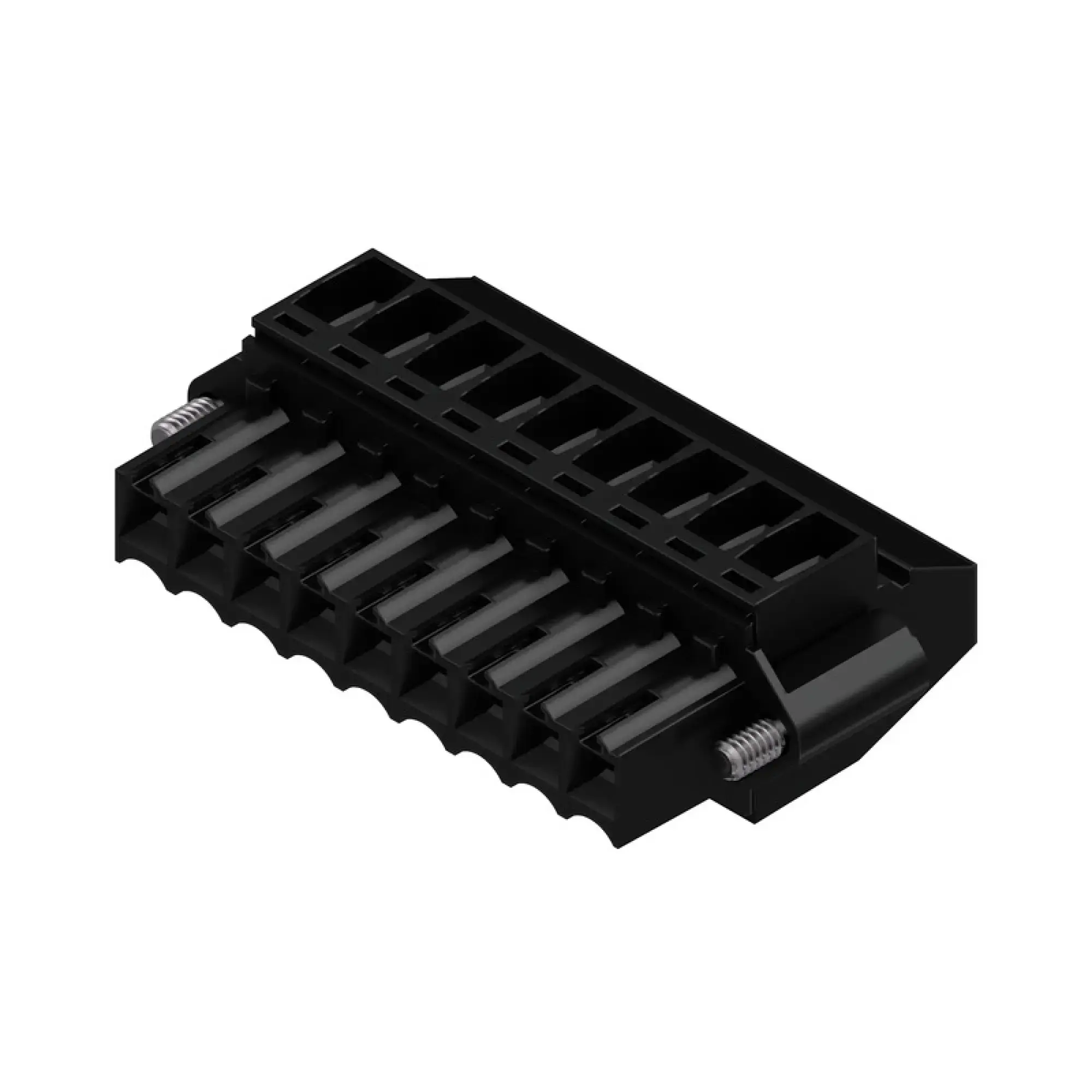Weidmüller 1639310000 PCB connector (wire connection), 160 V, 12 A, Pitch in mm: 3.50, 1.5 mm², Number of poles: 9, Clamping yoke connection, Box (img_001)