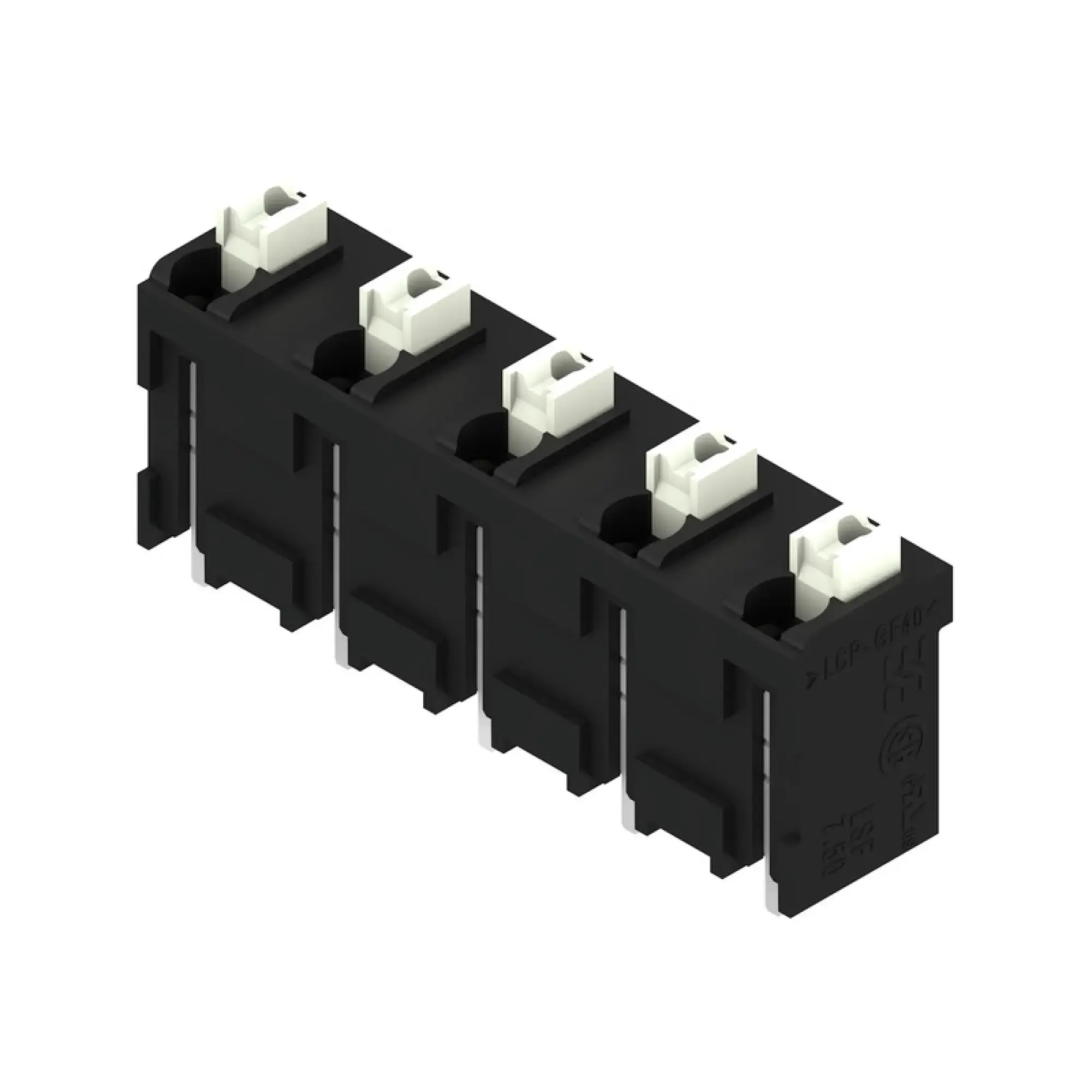 Weidmüller 1875010000 PCB terminal, 630 V, 17.5 A, Pitch in mm: 7.50, 1.5 mm², Number of poles: 5, PUSH IN with actuator, THT/THR solder connection, 180°, Tape (img_001) Weidmüller 1875010000 PCB terminal, 630 V, 17.5 A, Pitch in mm: 7.50, 1.5 mm², Number of poles: 5, PUSH IN with actuator, THT/THR solder connection, 180°, Tape (img_001)