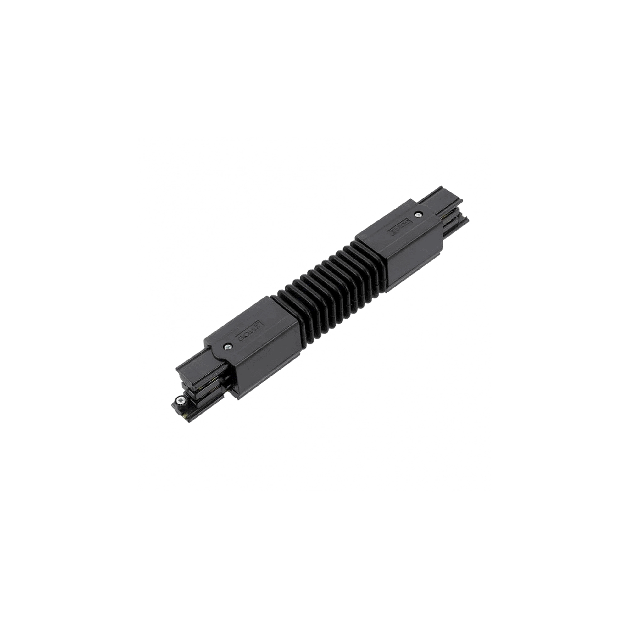 WSU Lights 3-phasen flexibler Verbinder schwarz