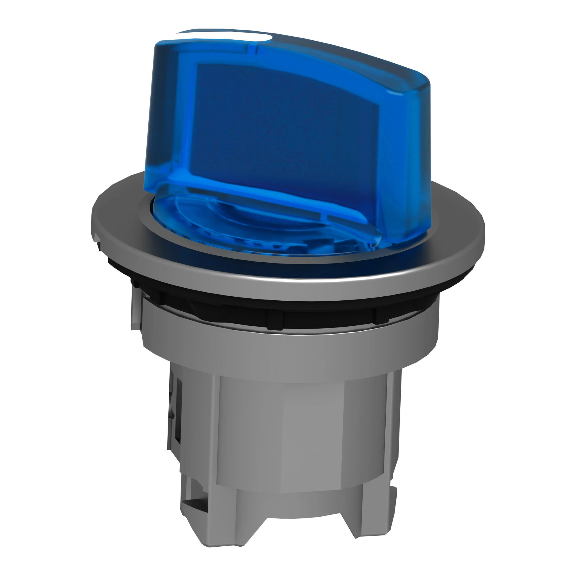 Schneider Electric ZB4FK1463 Illuminated Selector Switch, Front Element, Harmony XB4F, Metal, 30mm, Blue, for Universal LED, 2 Positions, Momentary (img_004) Schneider Electric ZB4FK1463 Illuminated Selector Switch, Front Element, Harmony XB4F, Metal, 30mm, Blue, for Universal LED, 2 Positions, Momentary (img_004)