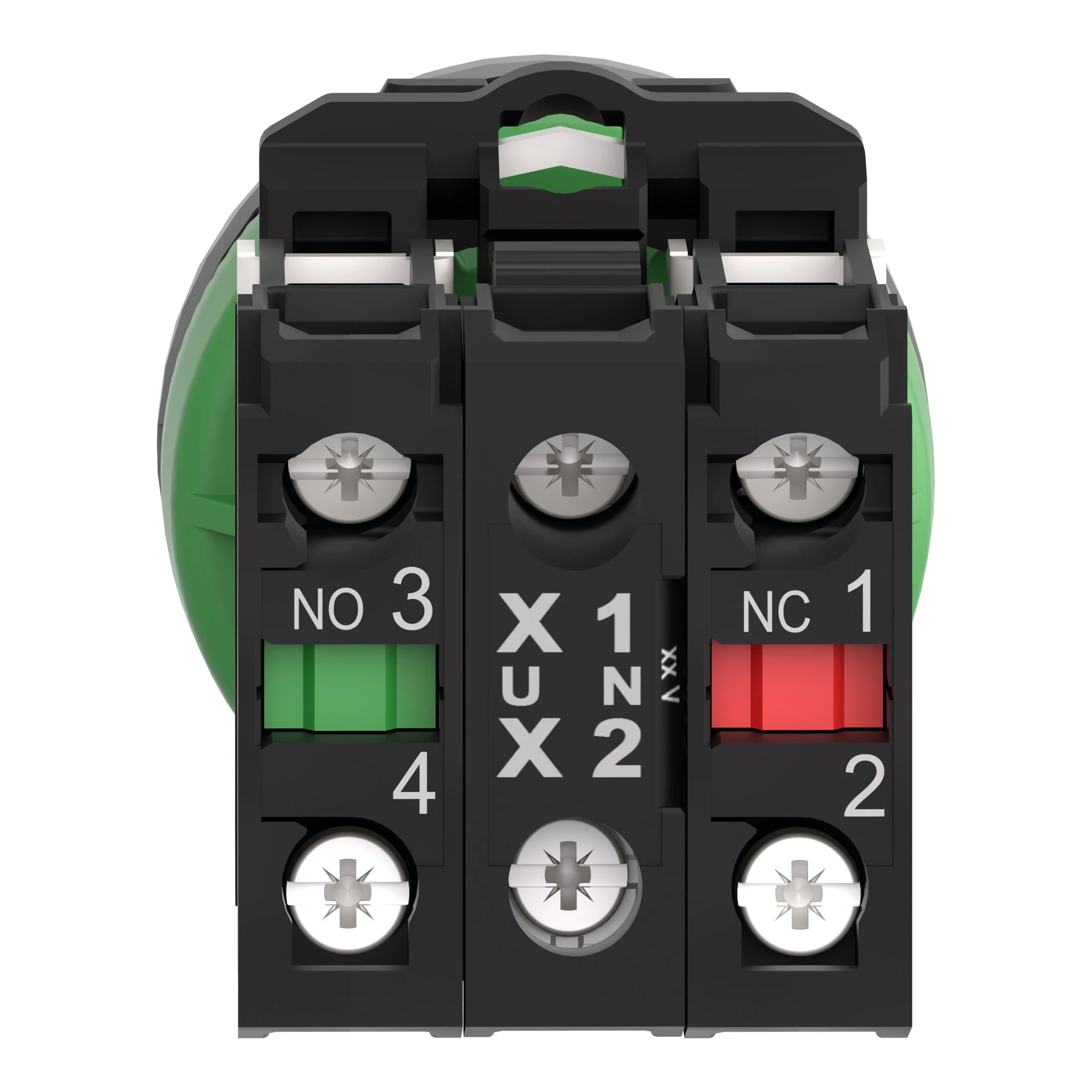 Schneider Electric XB5FW33B5C0 Illuminated Pushbutton, Harmony XB5F, Plastic, Antimicrobial, Light Grey, Green, 30mm, Universal LED, 1NO + 1NC, 24V AC/DC (img_002) Schneider Electric XB5FW33B5C0 Illuminated Pushbutton, Harmony XB5F, Plastic, Antimicrobial, Light Grey, Green, 30mm, Universal LED, 1NO + 1NC, 24V AC/DC (img_002)