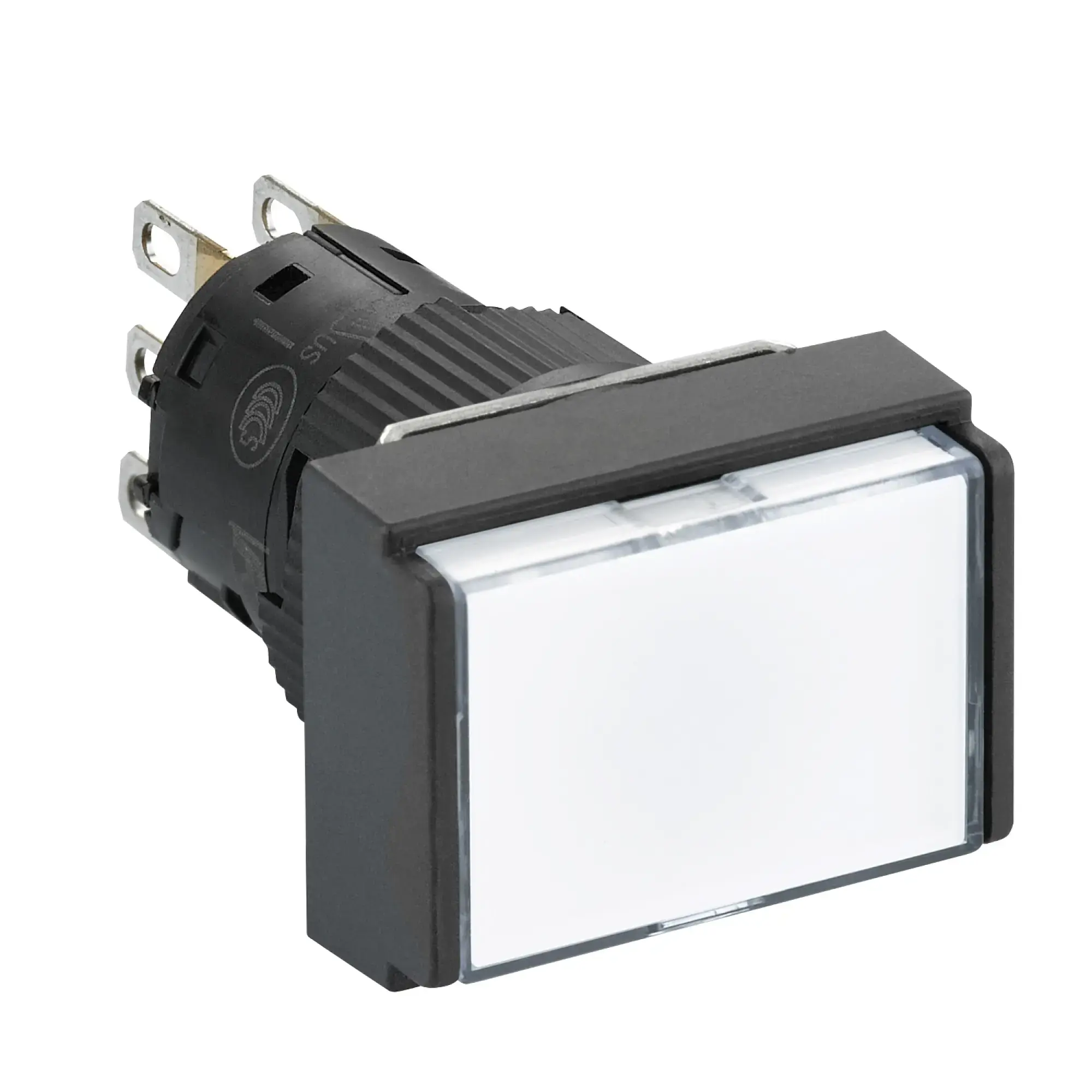 Schneider Electric XB6EDW1B1P Illuminated pushbutton, white Ø 16, flat, without latching, 24 V, 1W (img_002)
