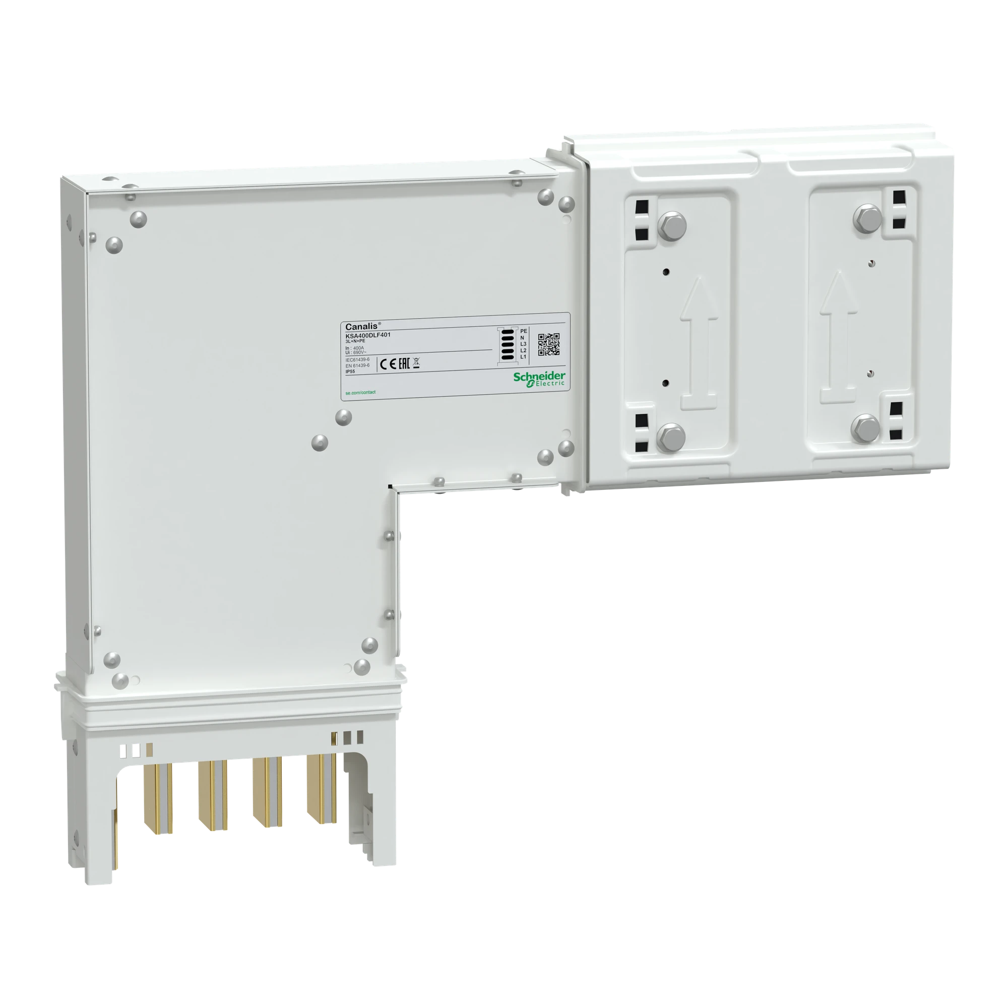 Schneider Electric KSA400DLF401 KSA Angled Element, 400A, flat PE external, standard length (img_001) Schneider Electric KSA400DLF401 KSA Angled Element, 400A, flat PE external, standard length (img_001)