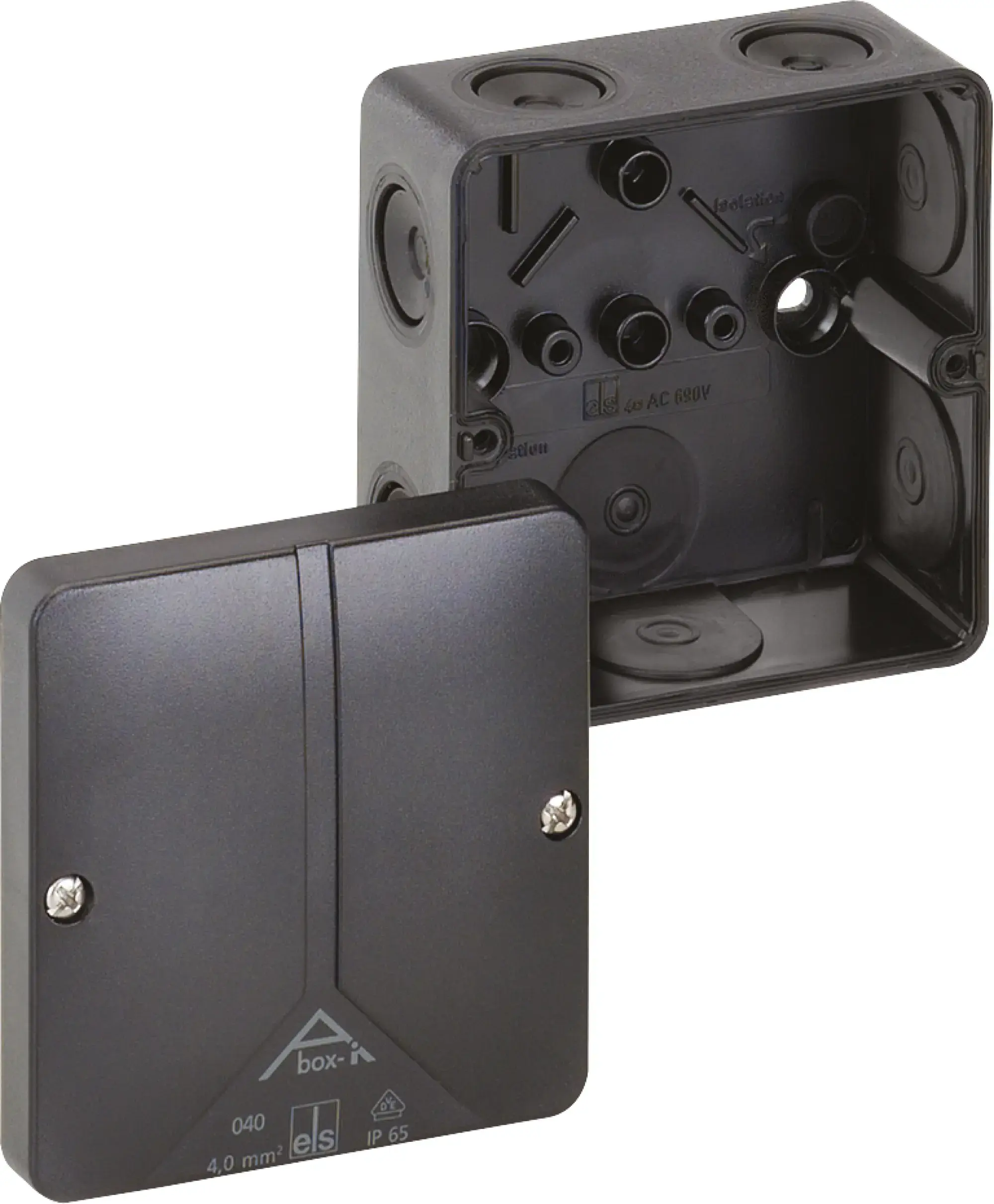 Spelsberg 49190401 Junction box, Type of protection IP65, max. 4², Impact strength IK08, Protection class II, Ui 690V AC, DLG, DNV, VDE, Halogen free (img_001) Spelsberg 49190401 Junction box, Type of protection IP65, max. 4², Impact strength IK08, Protection class II, Ui 690V AC, DLG, DNV, VDE, Halogen free (img_001)