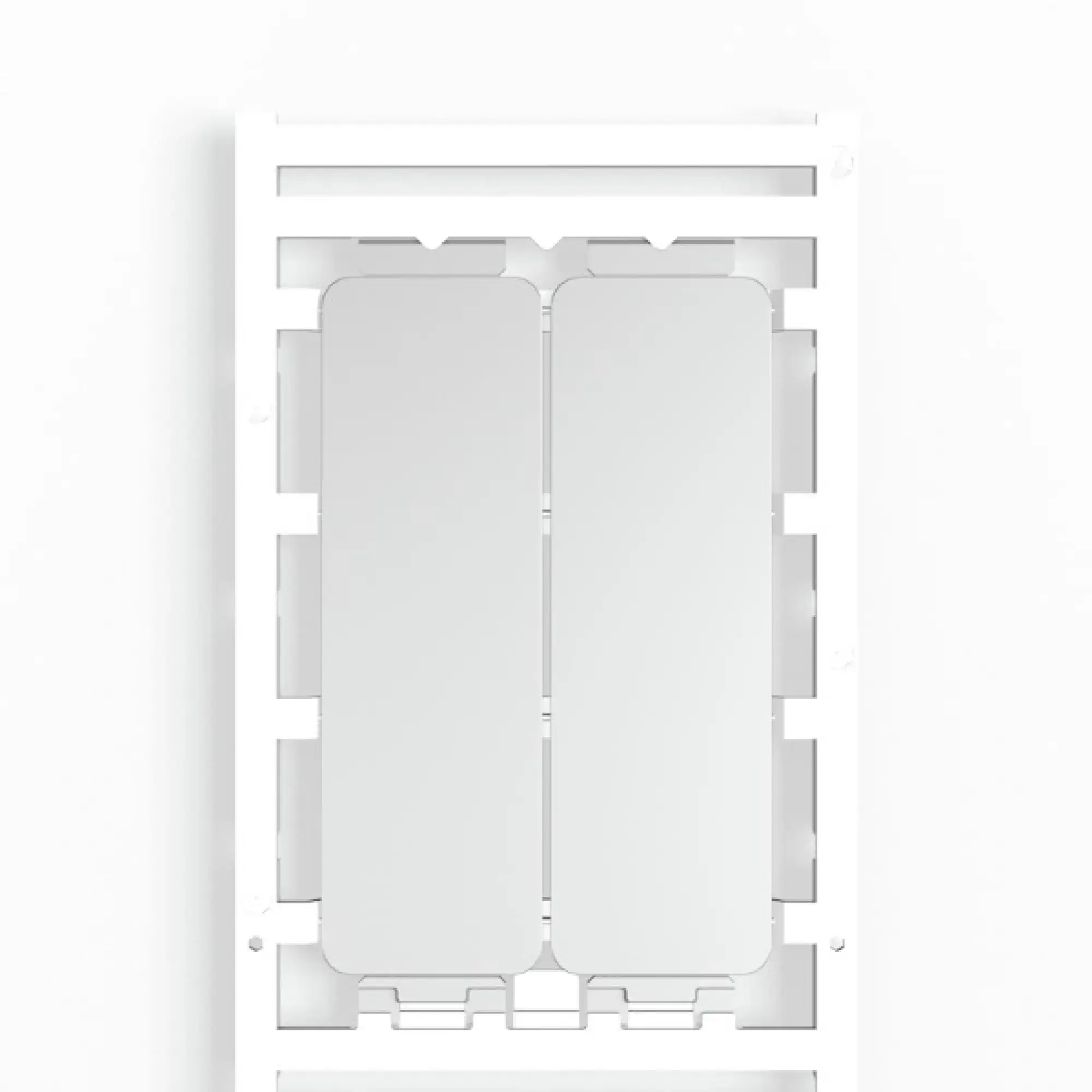 Weidmüller 1526130000 Device marking, Width: 85 mm, Polyamide 66, grey, Operating temperature range: -40...60 °C (img_001)