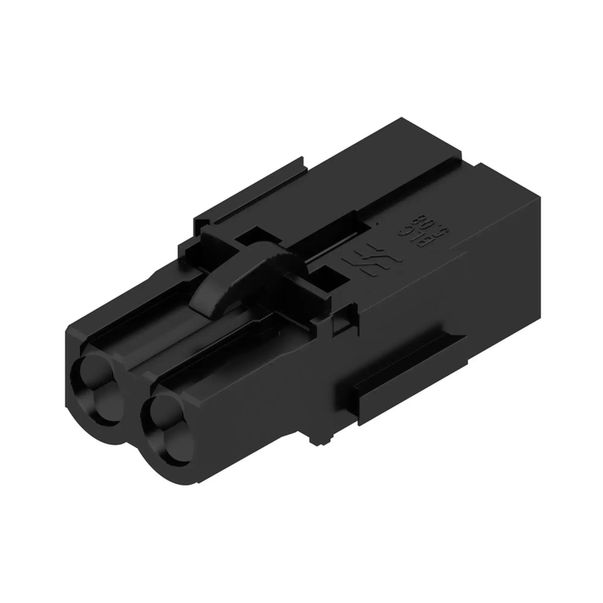 Weidmüller 1712110000 PCB connector (wire connection), 320 V, 21 A, Pitch in mm: 5.08, 2.5 mm², Number of poles: 2, Crimp connection, Box (img_001)