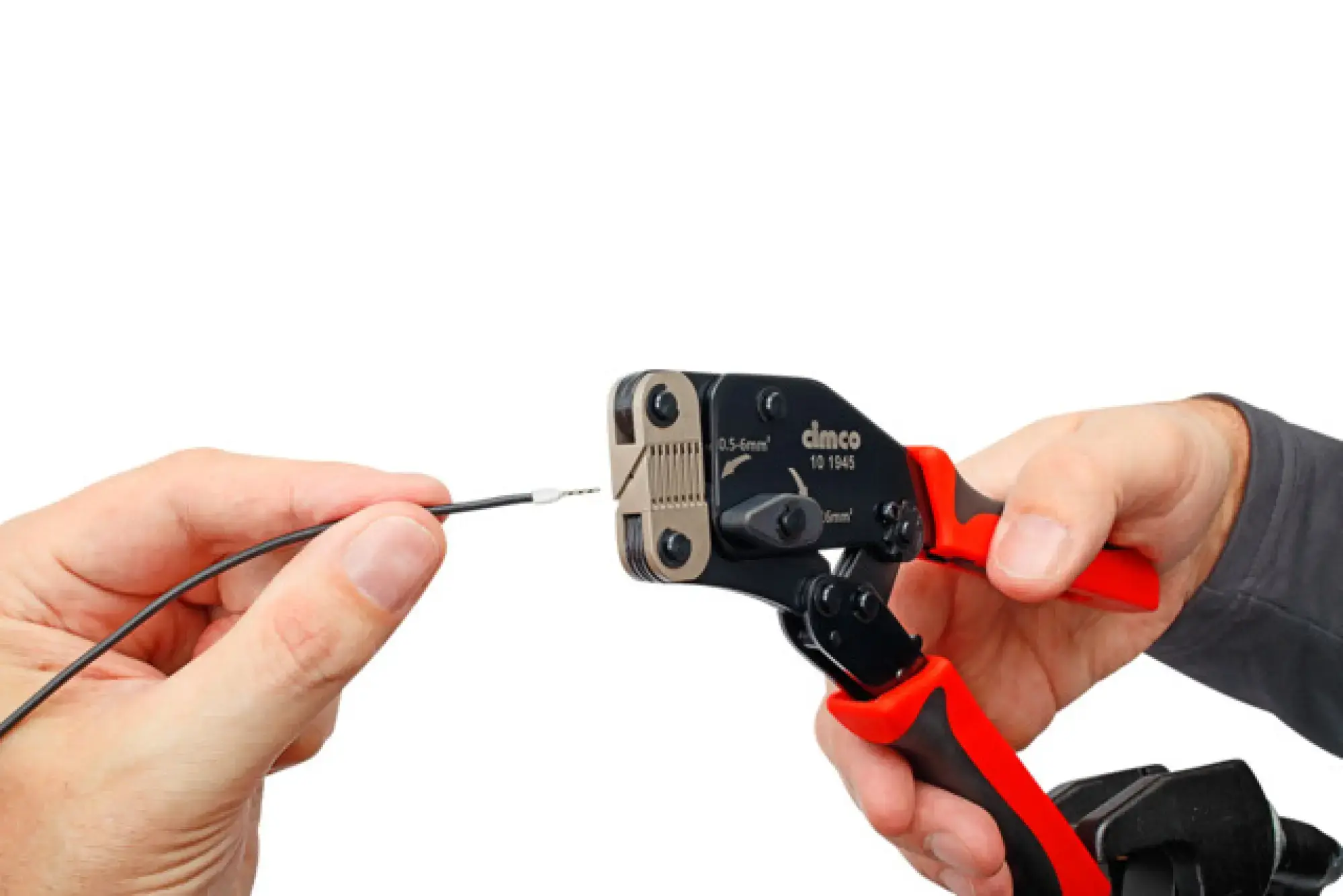 Cimco 101945 Ferrule crimping pliers FLEXI-CRIMP PRO, length 220 mm (img_013)