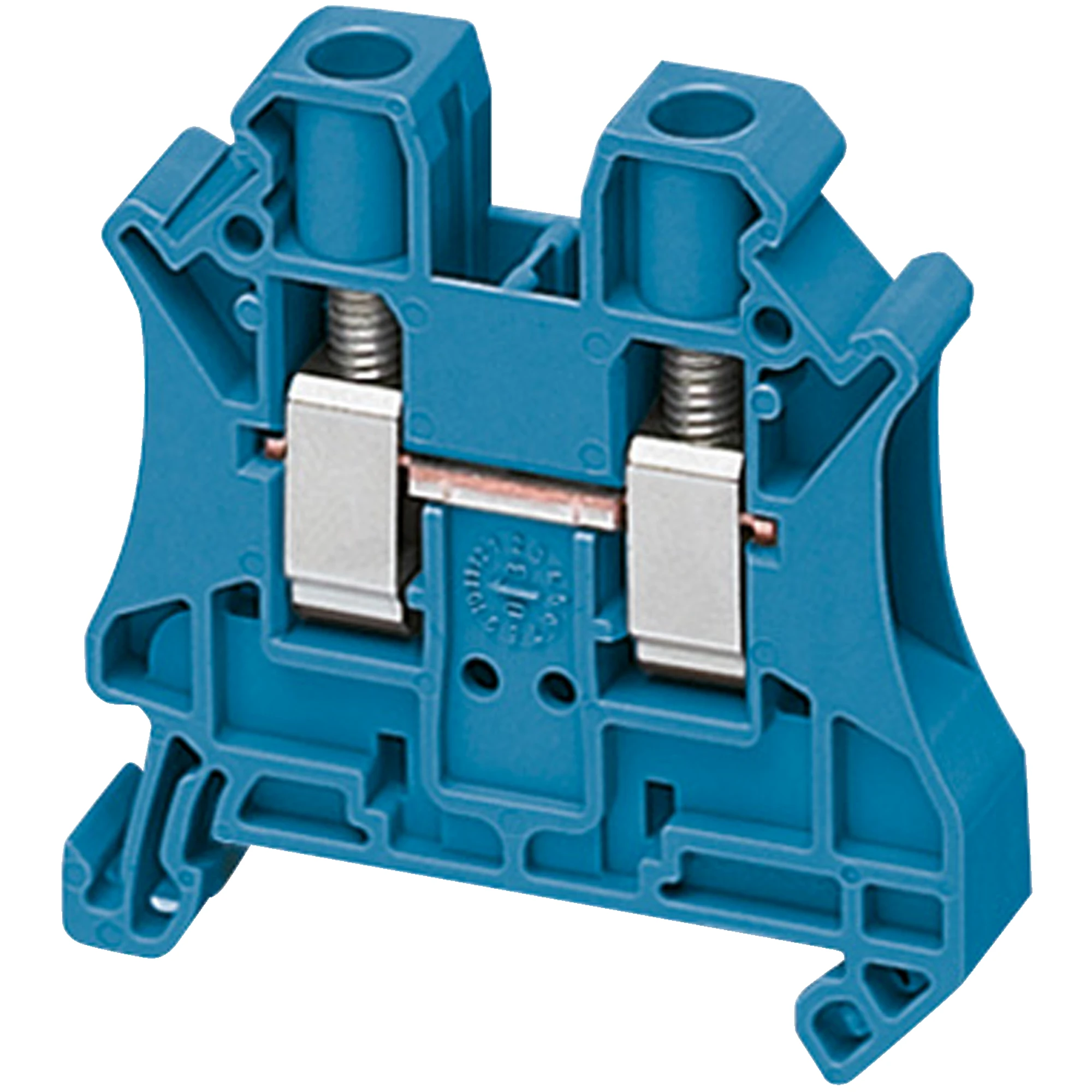 Schneider Electric NSYTRV62BL Linergy Terminal Block for Distribution, 6mm2, 41A, 1 Level, 1x1, Screw, Blue (img_001) Schneider Electric NSYTRV62BL Linergy Terminal Block for Distribution, 6mm2, 41A, 1 Level, 1x1, Screw, Blue (img_001)