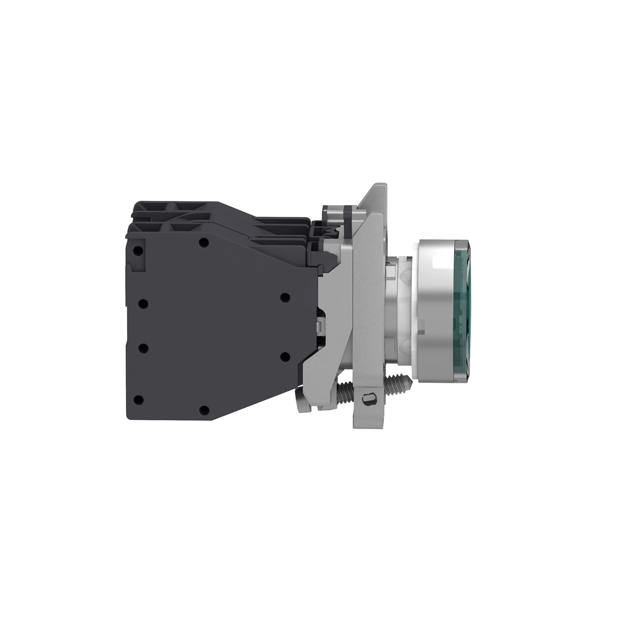 Schneider Electric XB4BP383BM5GEX Complete illuminated push button, Harmony XB4 - ATEX D, metal, green flat, 22mm, spring return, booted, 1NO, 24...254V AC/DC (img_002) Schneider Electric XB4BP383BM5GEX Complete illuminated push button, Harmony XB4 - ATEX D, metal, green flat, 22mm, spring return, booted, 1NO, 24...254V AC/DC (img_002)