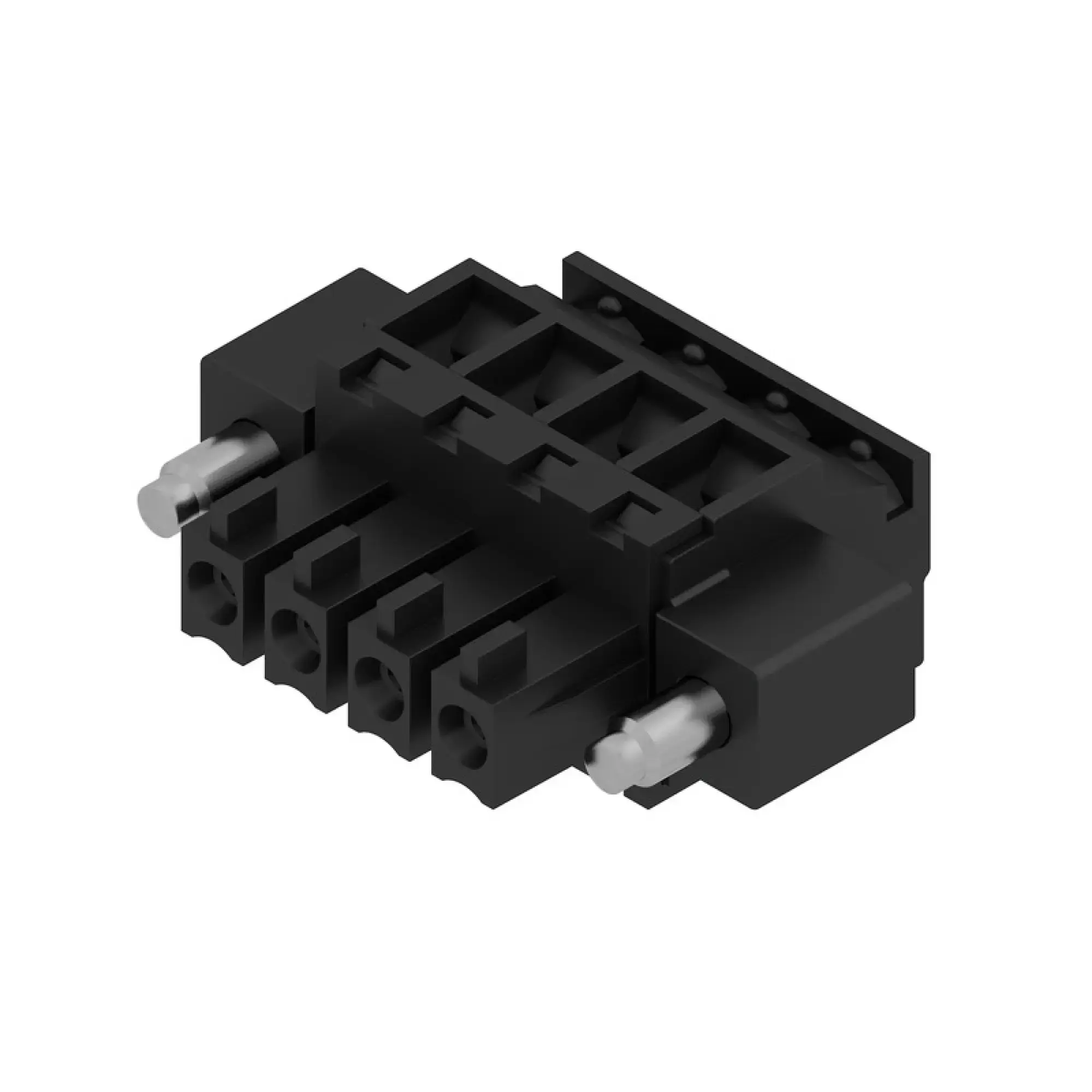 Weidmüller 1798790000 PCB connector (wire connection), 160 V, 17.5 A, Pitch in mm: 3.81, 1.5 mm², Number of poles: 4, Clamping yoke connection, Box (img_001)