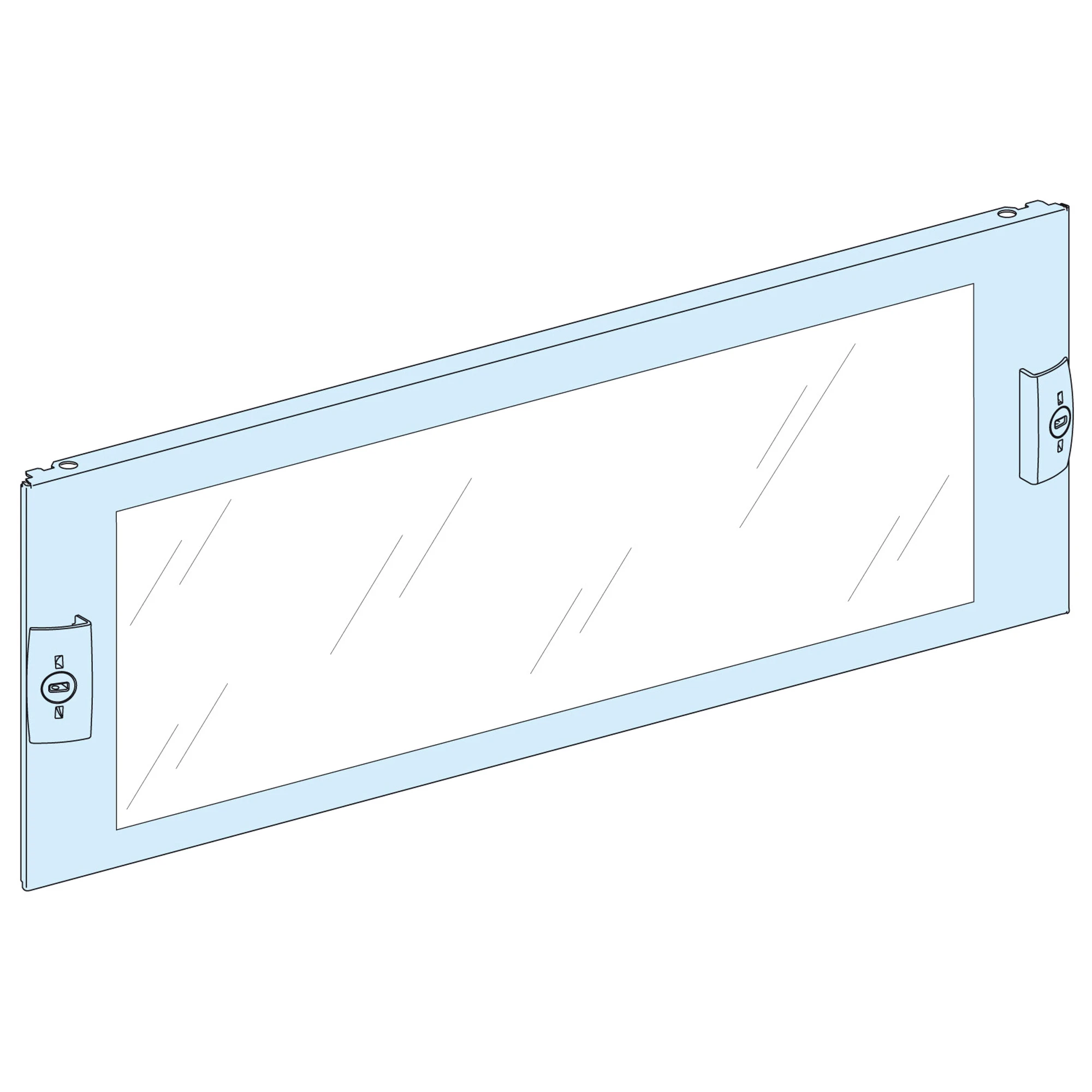 Schneider Electric LVS03342 PrismaSeT-P, Front Panel, with Viewing Window, Width=650mm, Height=4Modules (img_001) Schneider Electric LVS03342 PrismaSeT-P, Front Panel, with Viewing Window, Width=650mm, Height=4Modules (img_001)