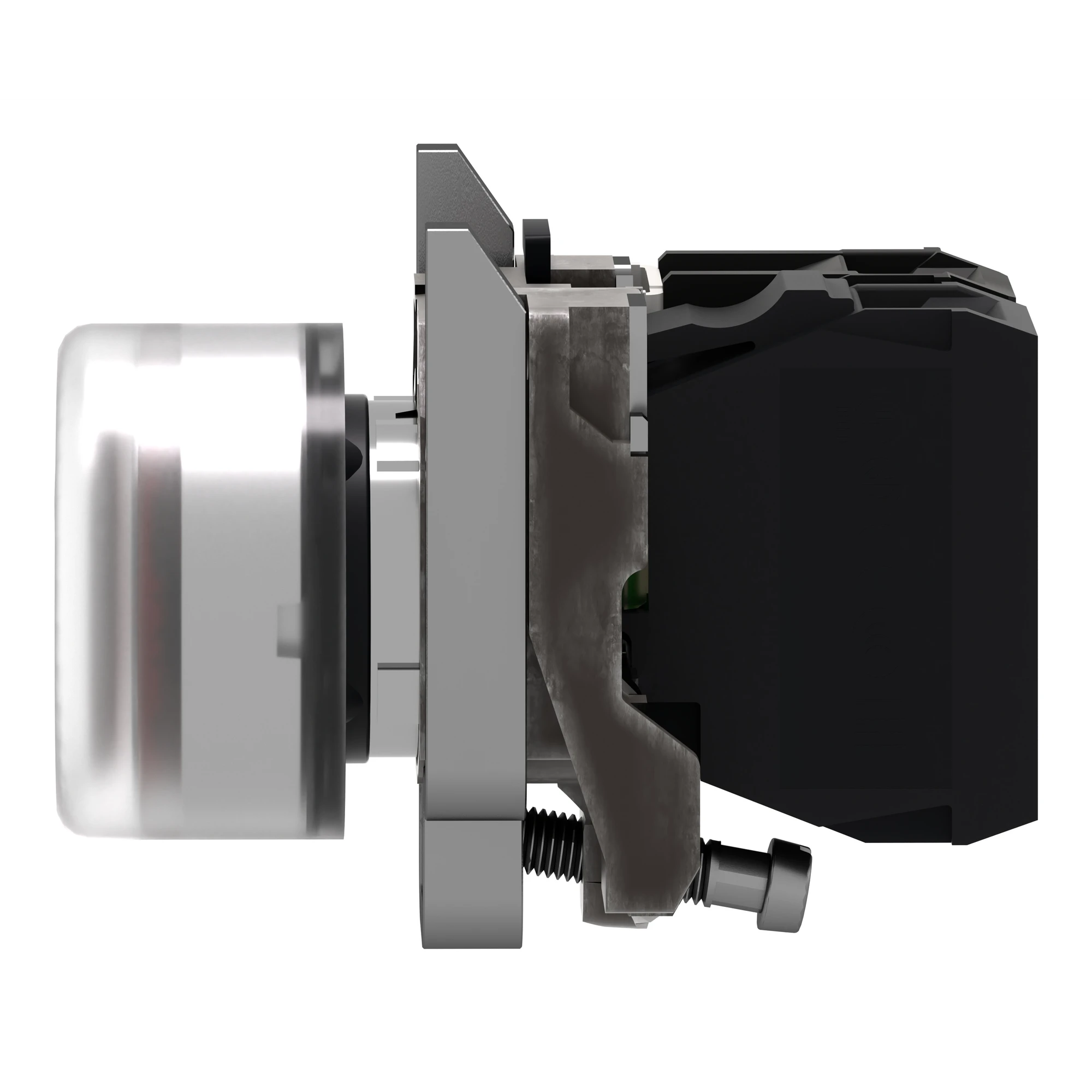 Schneider Electric XB4BP483B5EX Illuminated pushbutton, Harmony XB4, metal, 22mm, red, unmarked, spring return, with protective cover, 1NC, 24V ACDC, ATEX (img_005) Schneider Electric XB4BP483B5EX Illuminated pushbutton, Harmony XB4, metal, 22mm, red, unmarked, spring return, with protective cover, 1NC, 24V ACDC, ATEX (img_005)