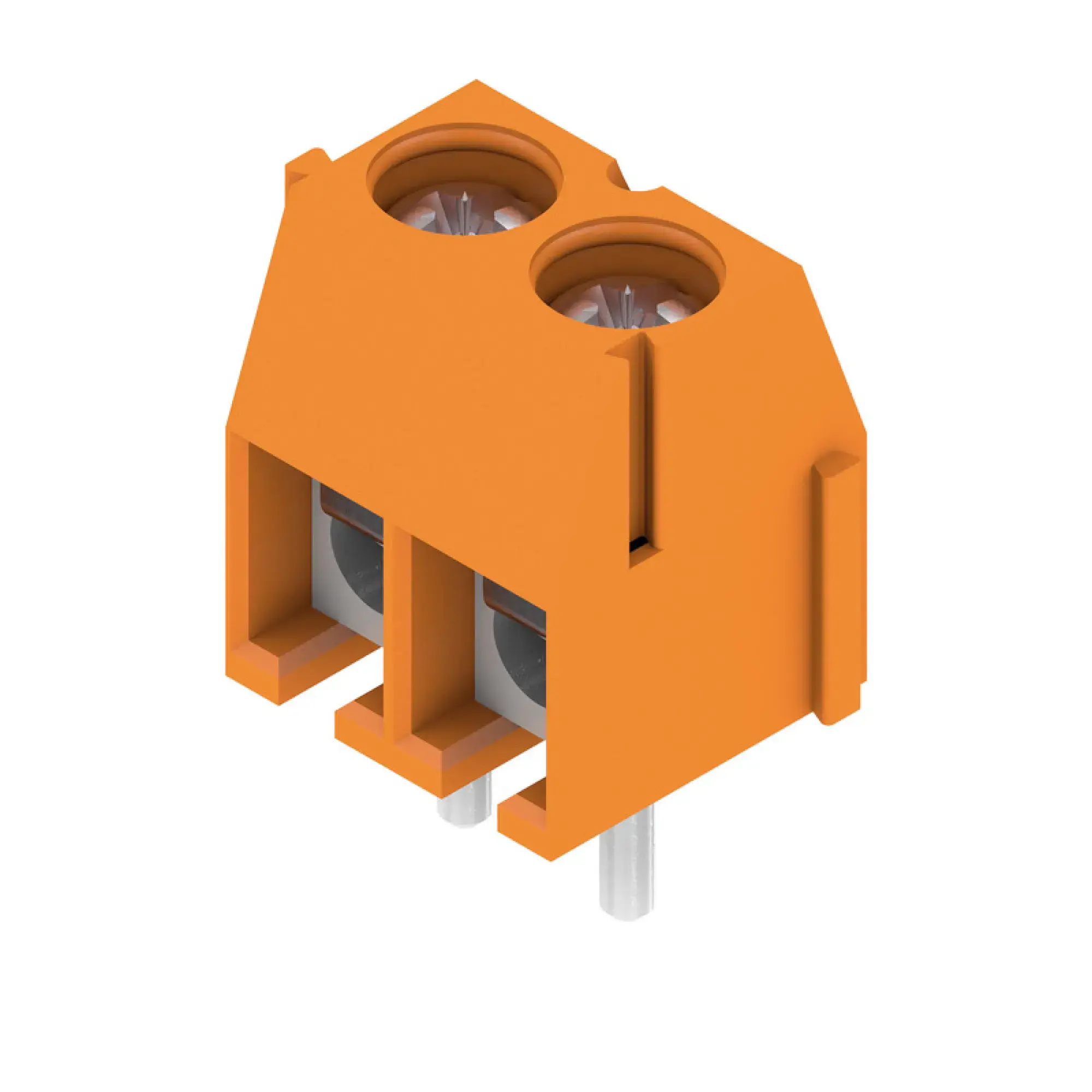 Weidmüller 1912320000 PCB terminal, 160 V, 17.5 A, Pitch in mm: 3.50, 1.5 mm², Number of poles: 2, Pressure clamp connection, THT solder connection, 90°, Box (img_001) Weidmüller 1912320000 PCB terminal, 160 V, 17.5 A, Pitch in mm: 3.50, 1.5 mm², Number of poles: 2, Pressure clamp connection, THT solder connection, 90°, Box (img_001)