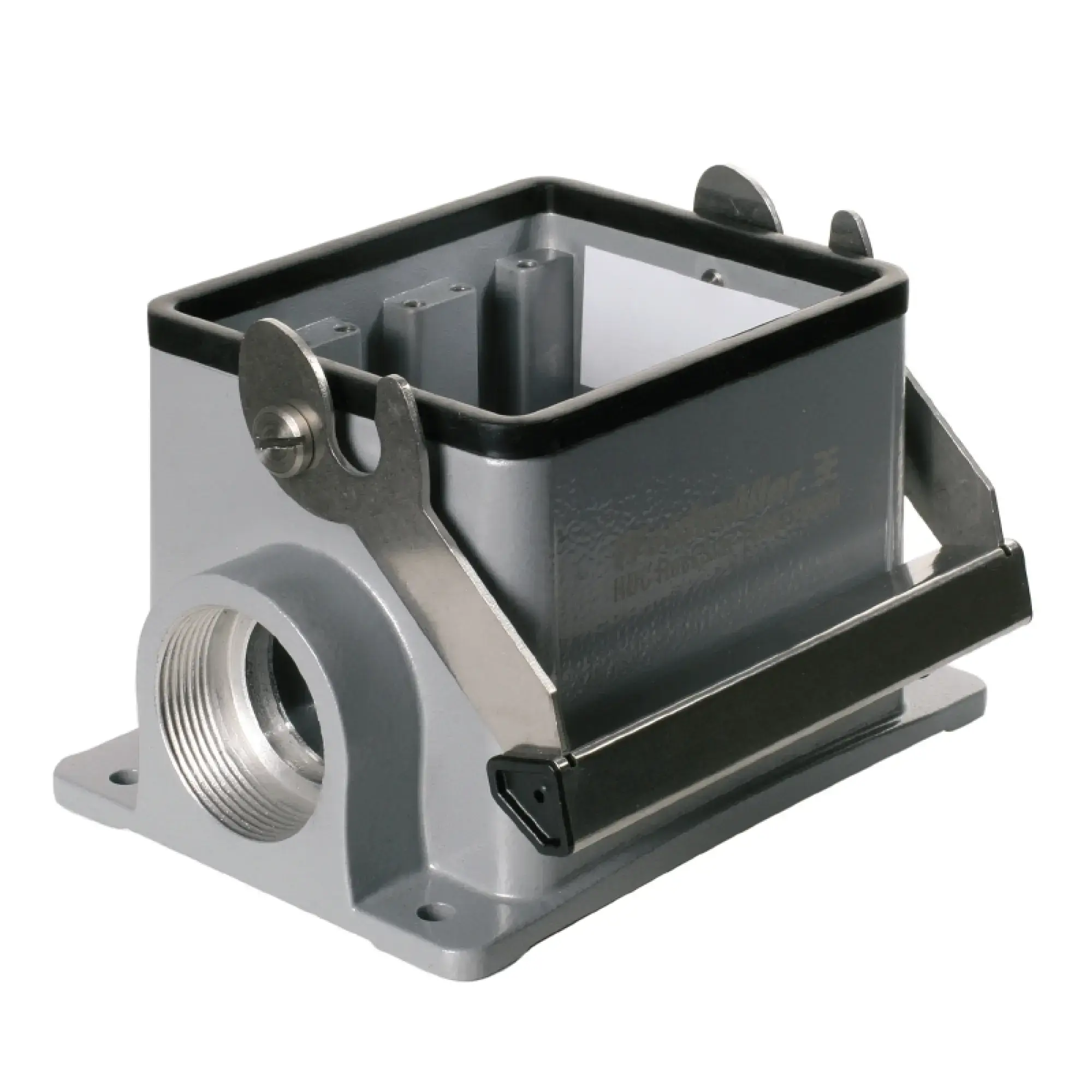 Weidmüller 1666770000 Housing (industry plug-in connectors), Base housing, End-locking clamp, lower side, Size: 9, IP65 (in plugged condition) (img_001) Weidmüller 1666770000 Housing (industry plug-in connectors), Base housing, End-locking clamp, lower side, Size: 9, IP65 (in plugged condition) (img_001)