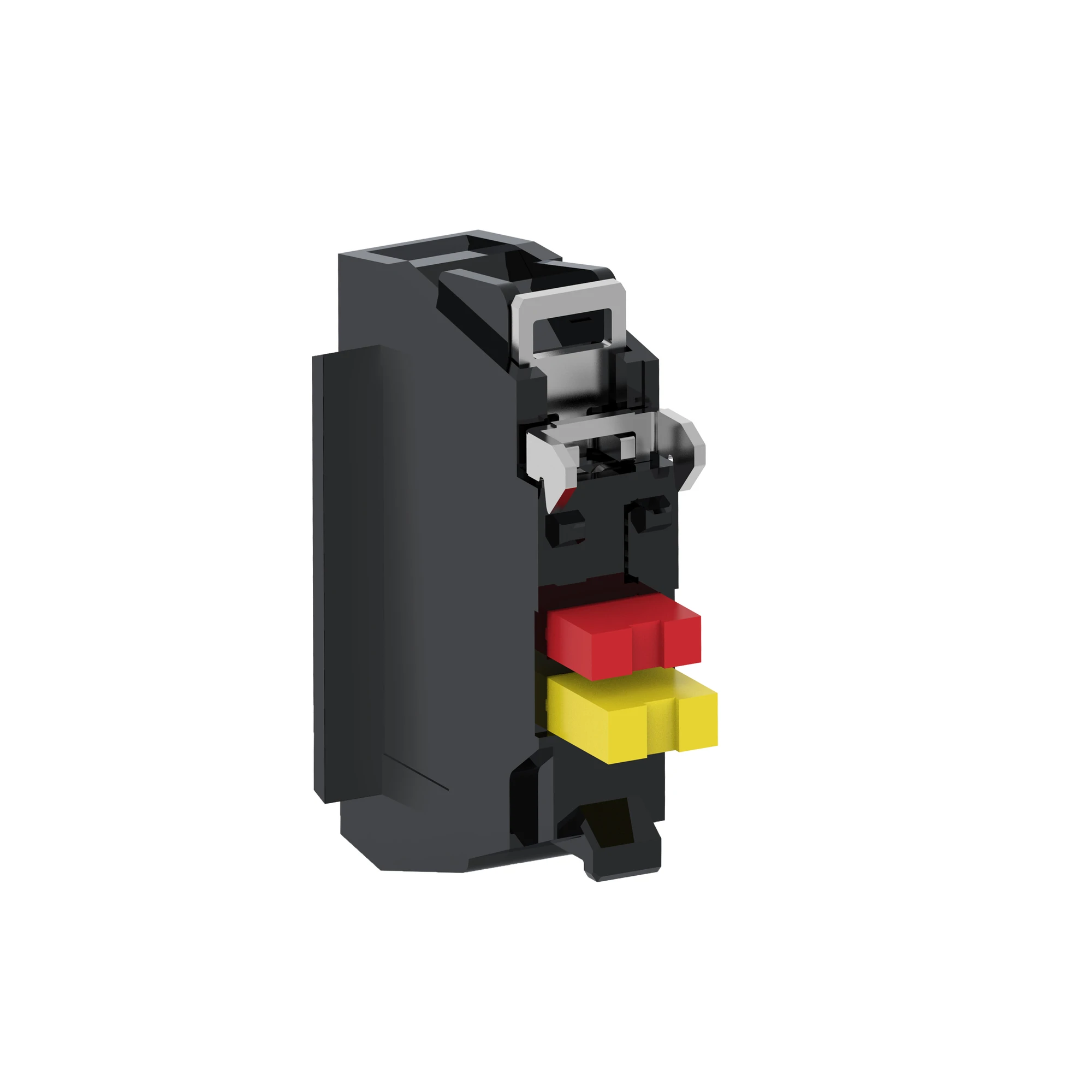 Schneider Electric ZBE302 Auxiliary contactor, contact block, Harmony XB4 and XB5, 22mm, 30mm, screw terminal, 1NC + monitoring contact (img_001)