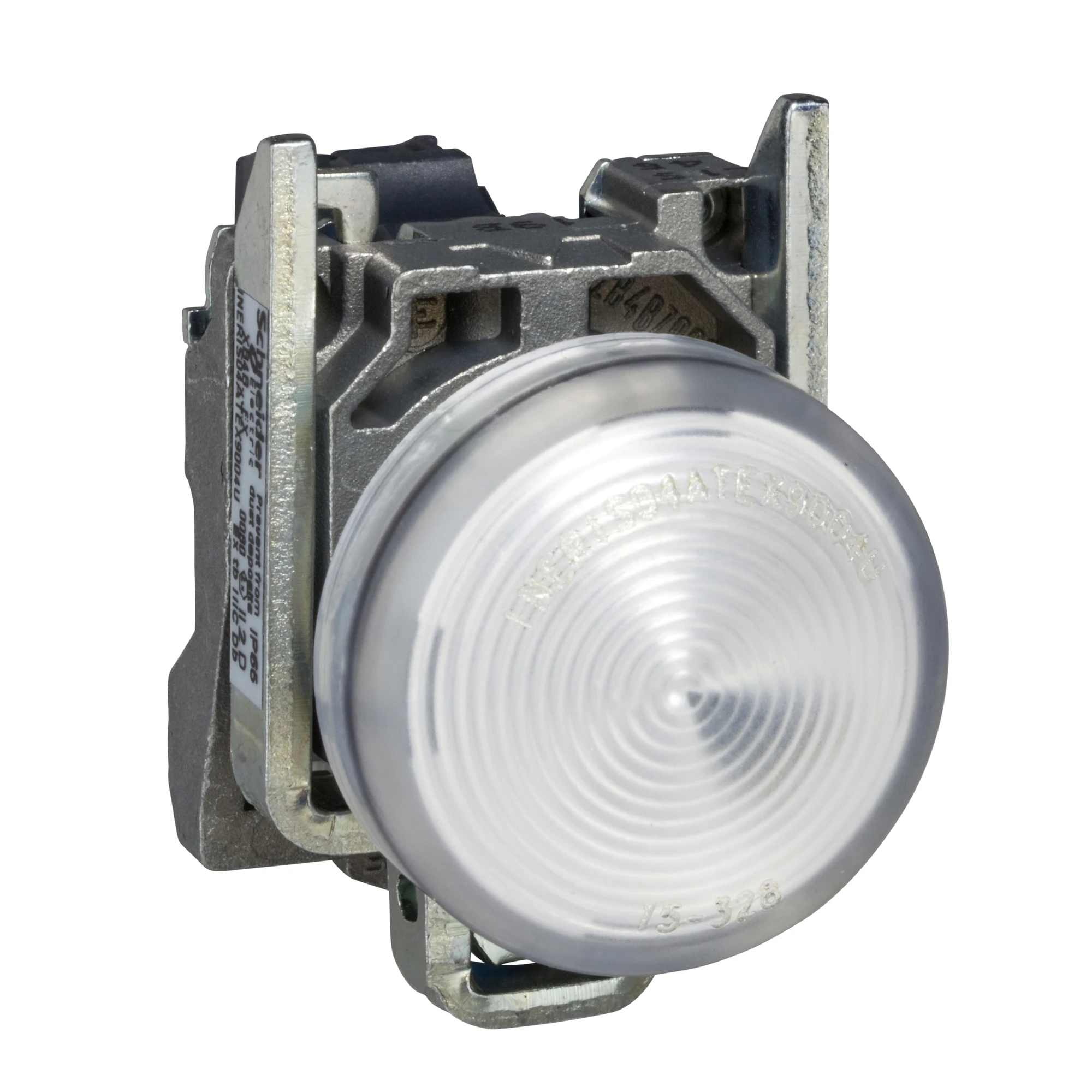Schneider Electric XB4BVB1EX Pilot light, white, +LED 24V AC/DC, ATEX (img_001)